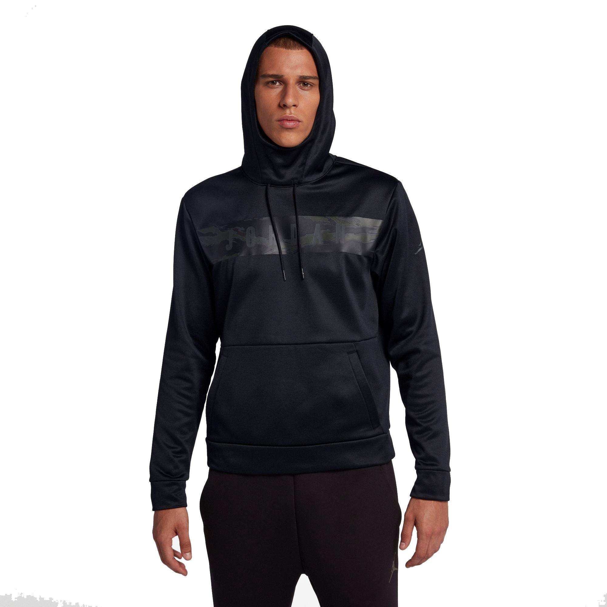 jordan men's therma 23 alpha printed pullover hoodie