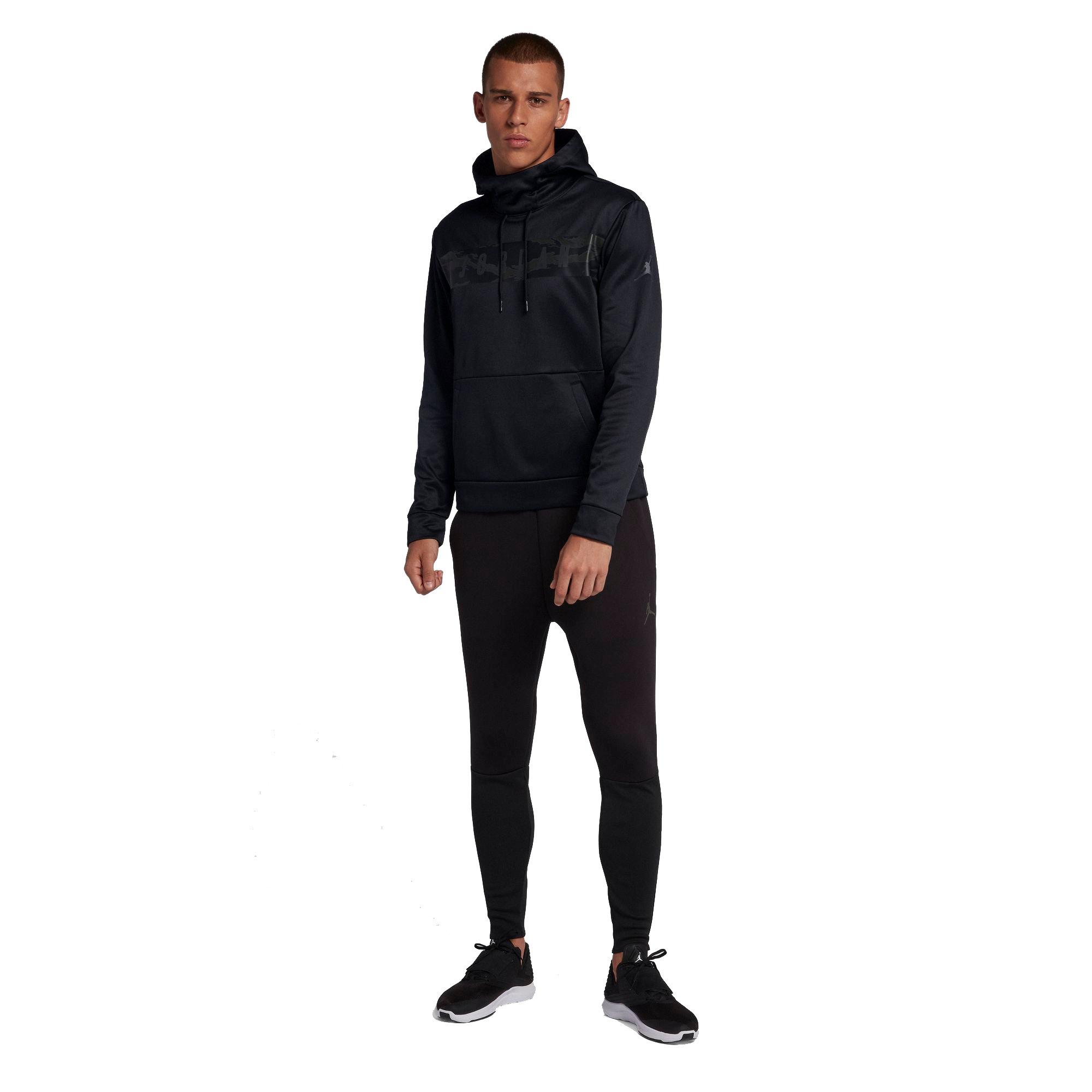 men's jordan therma 23 alpha printed training pullover hoodie