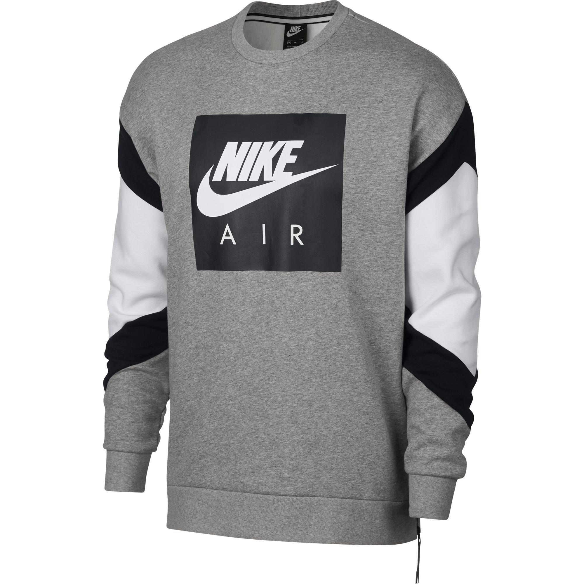 nike men's fleece crew sweatshirt