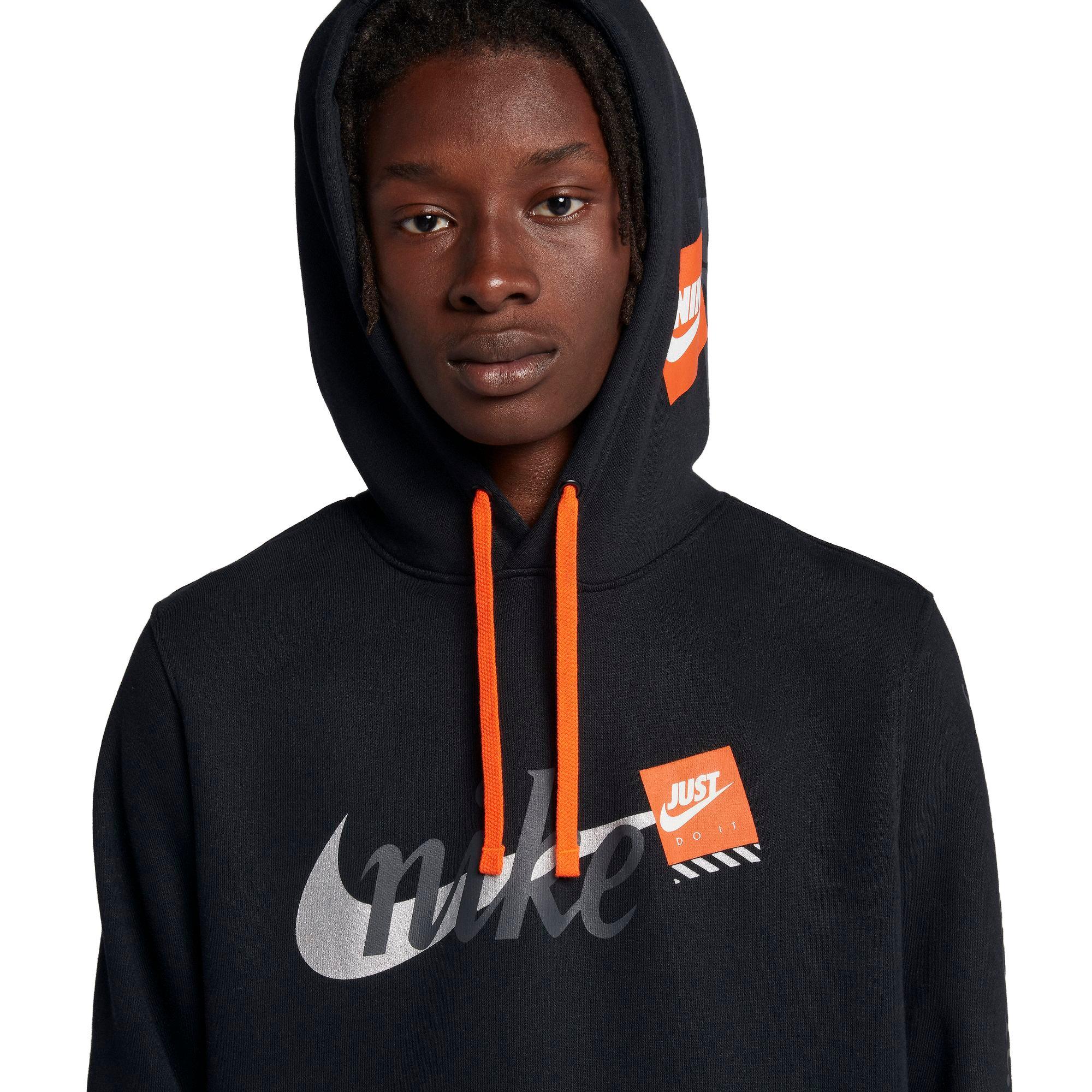 nike sportswear men's just do it pullover hoodie