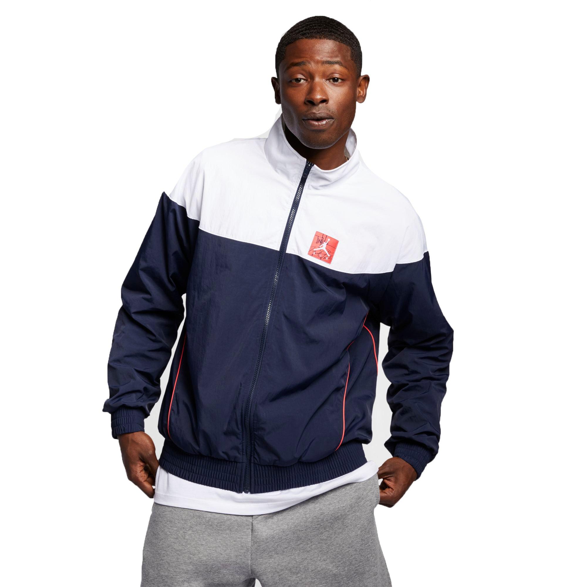 men's air jordan tinker legacy starter jacket