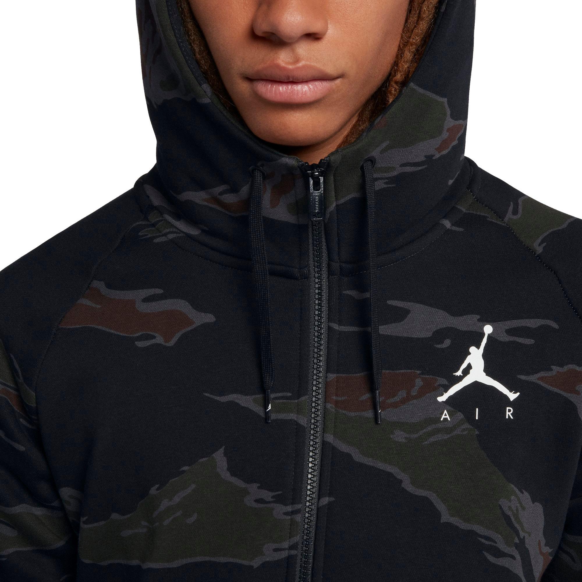 jordan jumpman air fleece full zip top