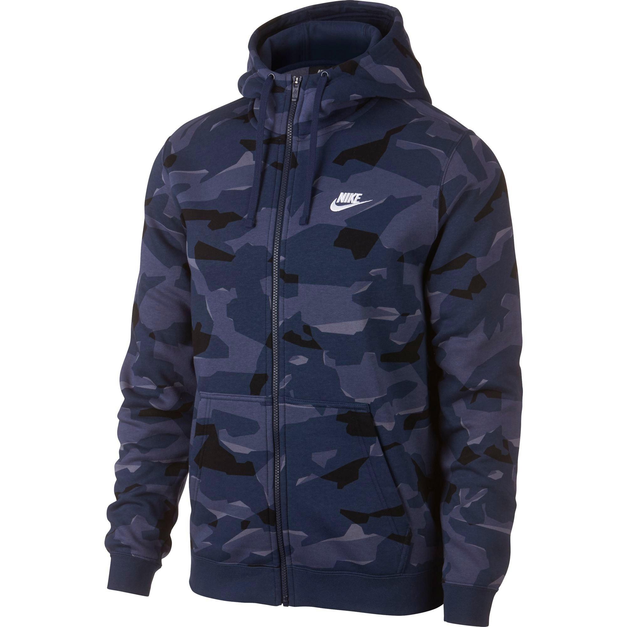 nike swoosh camo jacket