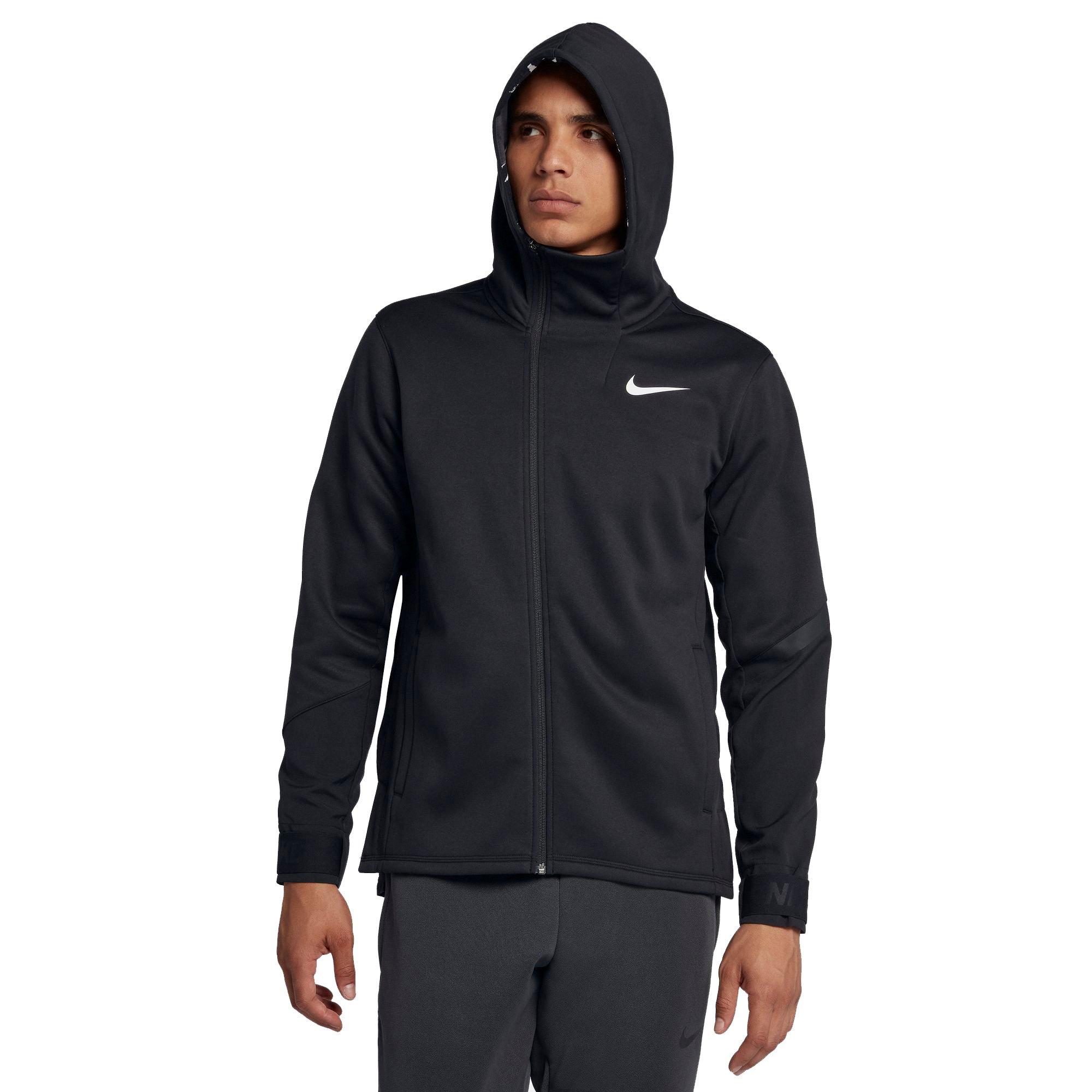 men's therma training hoodie
