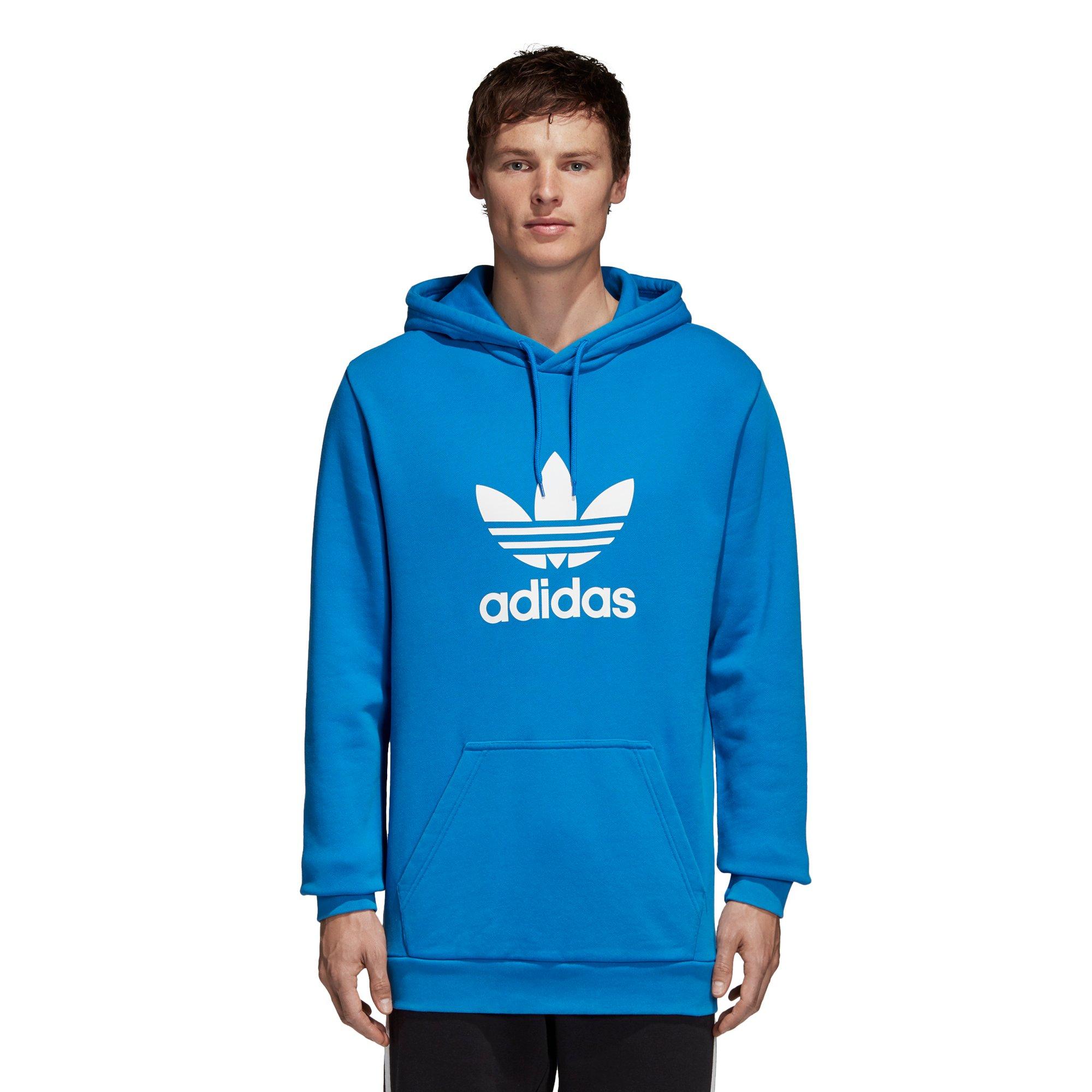 adidas trefoil hoodie small