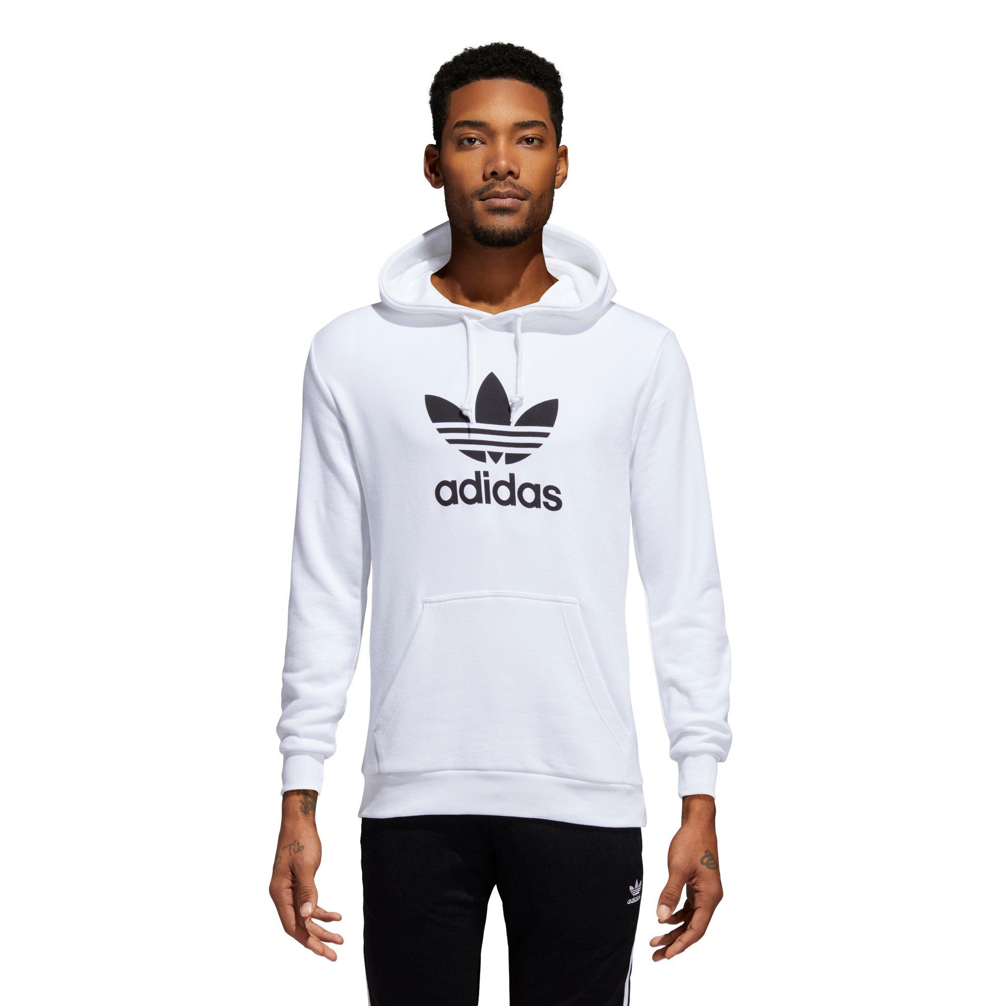 adidas men's trefoil hoodie