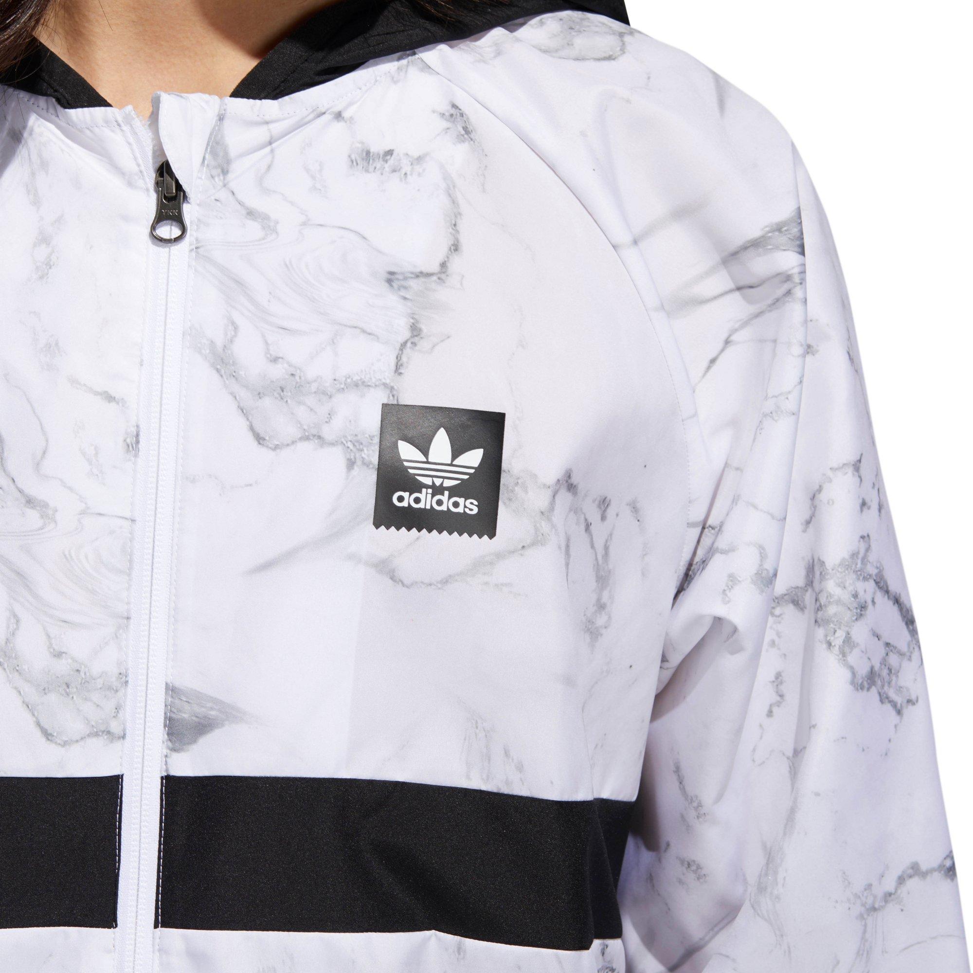 adidas marble windbreaker