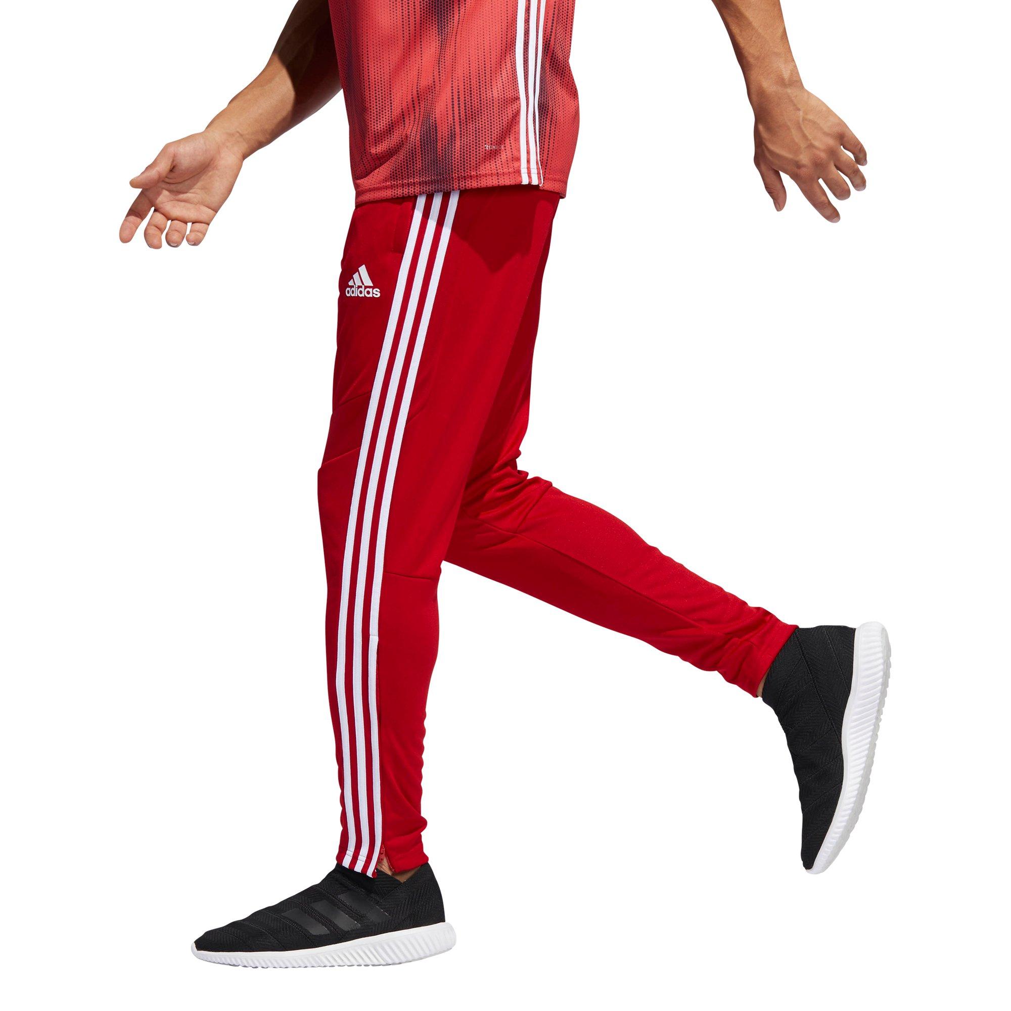 red adidas tiro pants