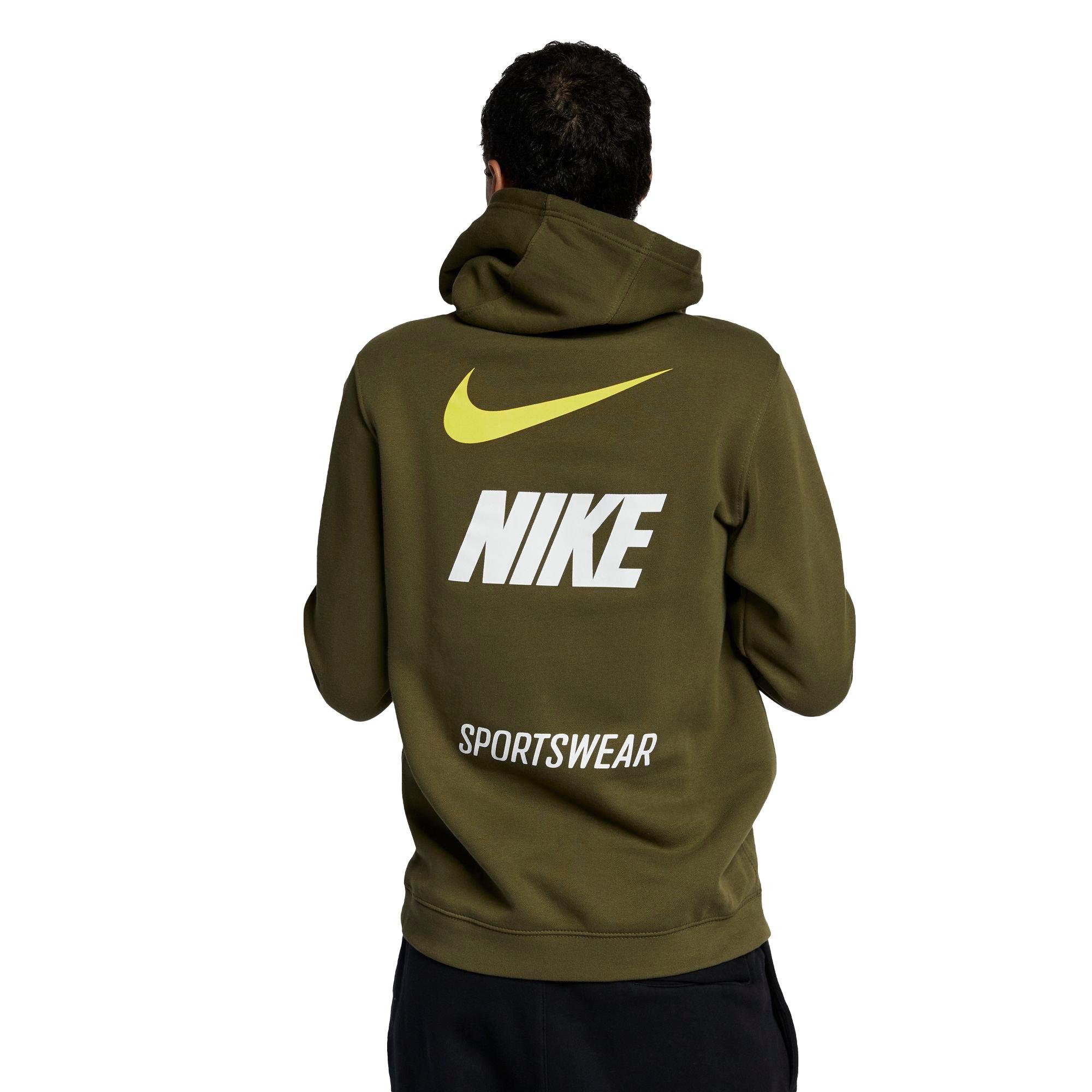 olive nike hoodie