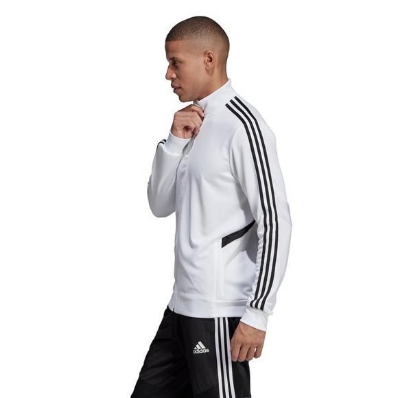 adidas Men's Tiro 18 White Training Jacket adidas Men's Tiro 18 White Training Jacket