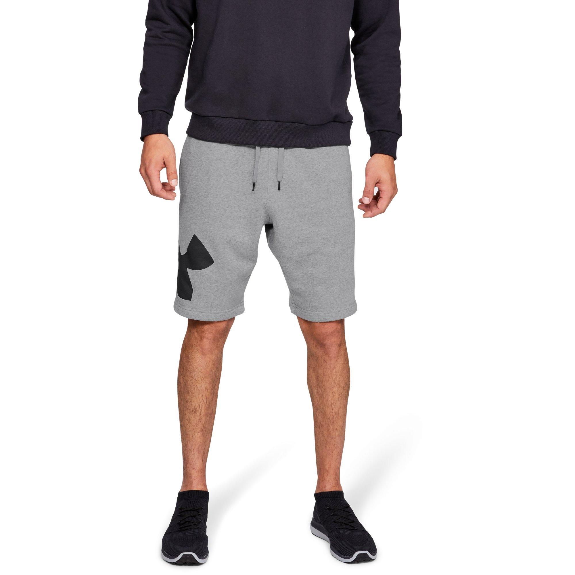 under armour mens fleece shorts