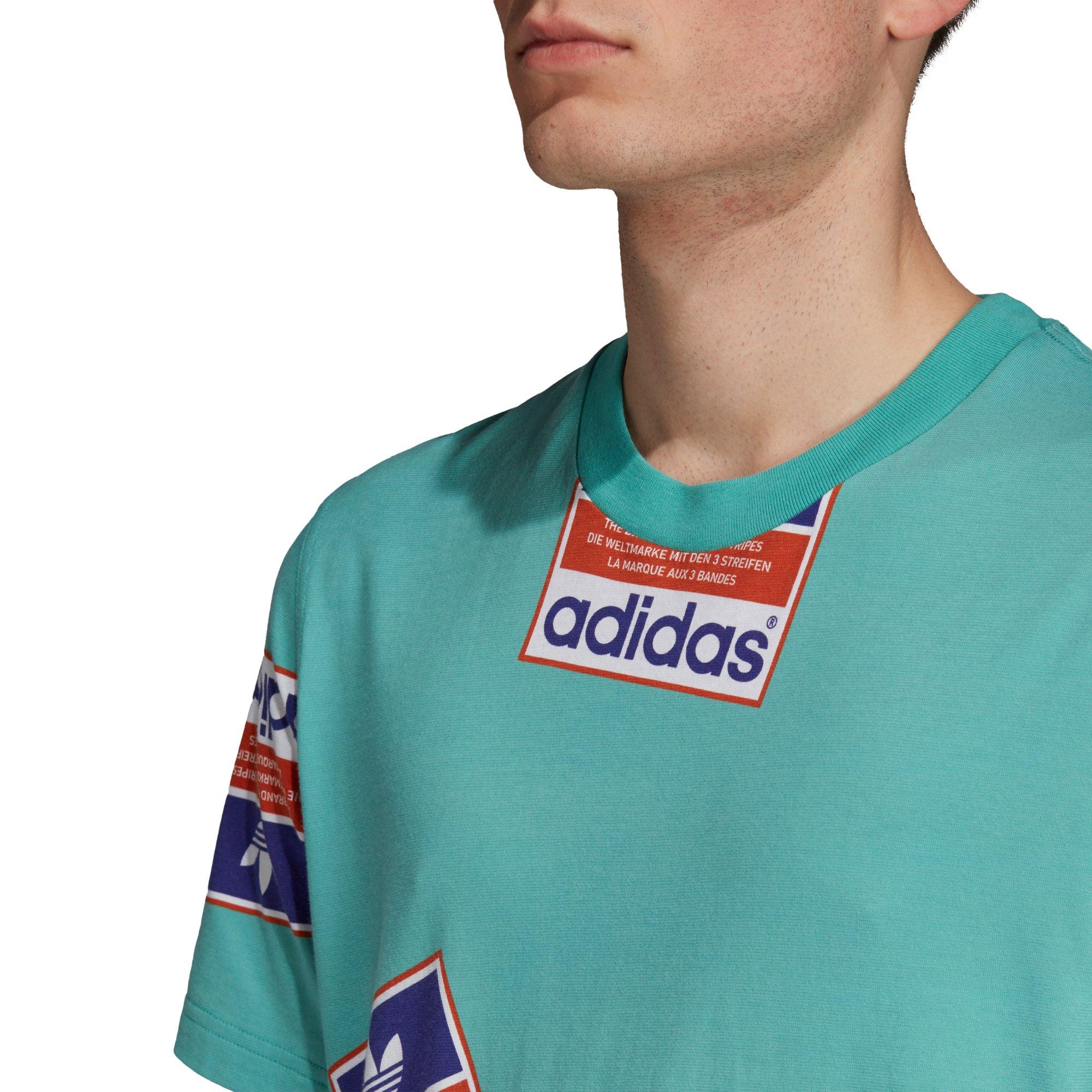 adidas sticker bomb tee