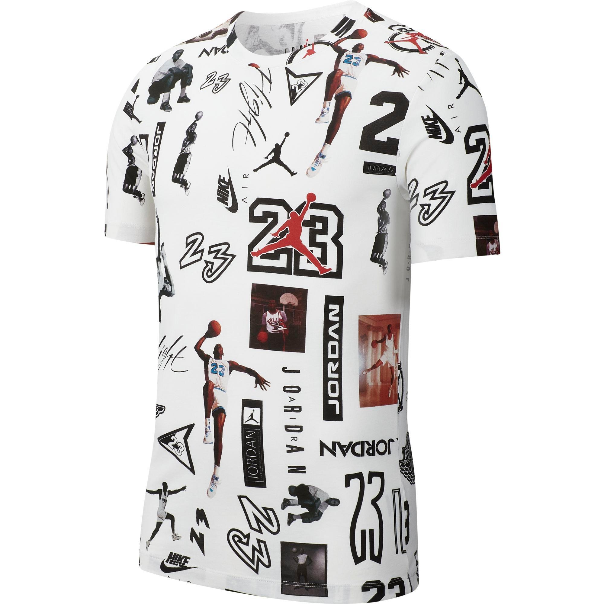 jordan all over print shirt