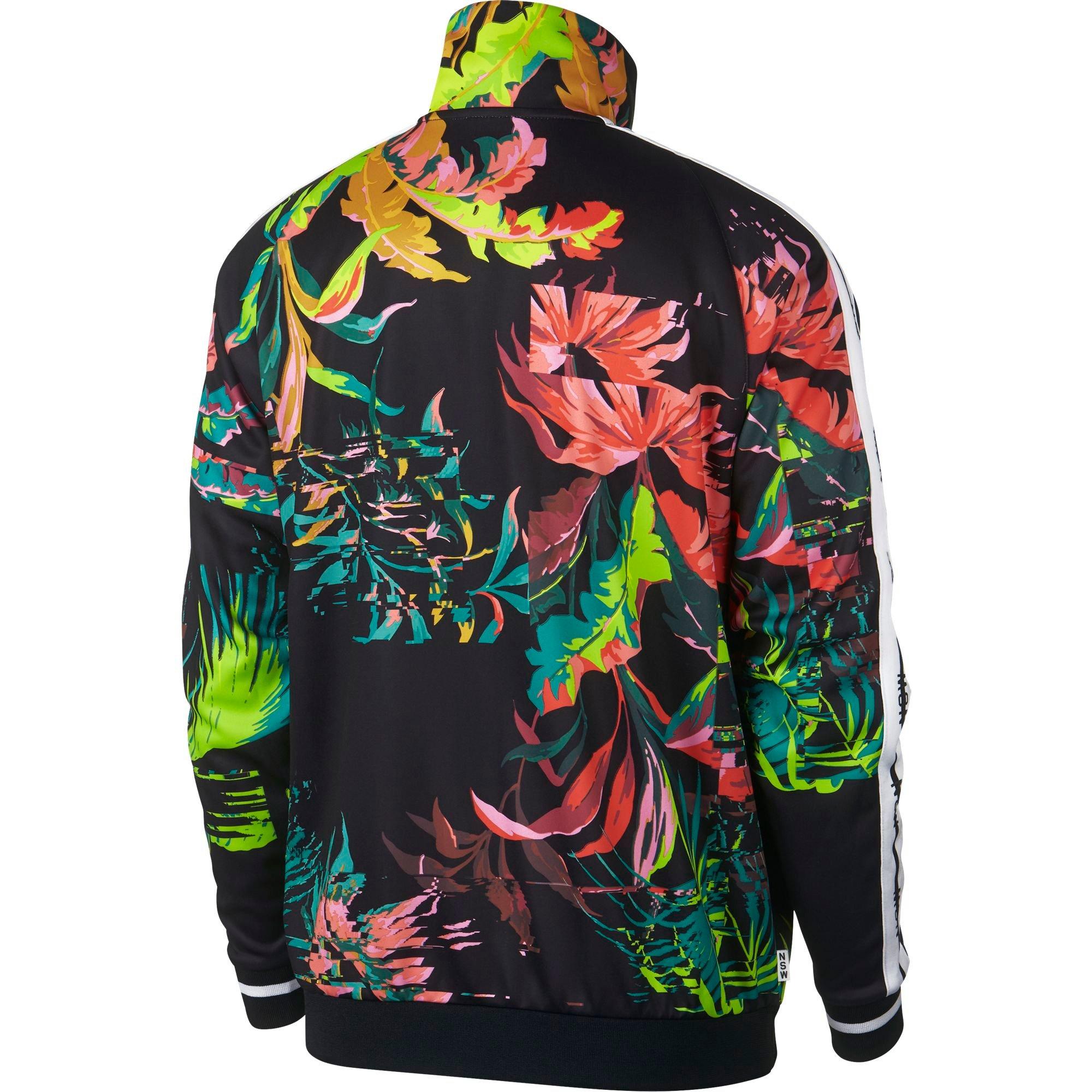 nike floral track jacket