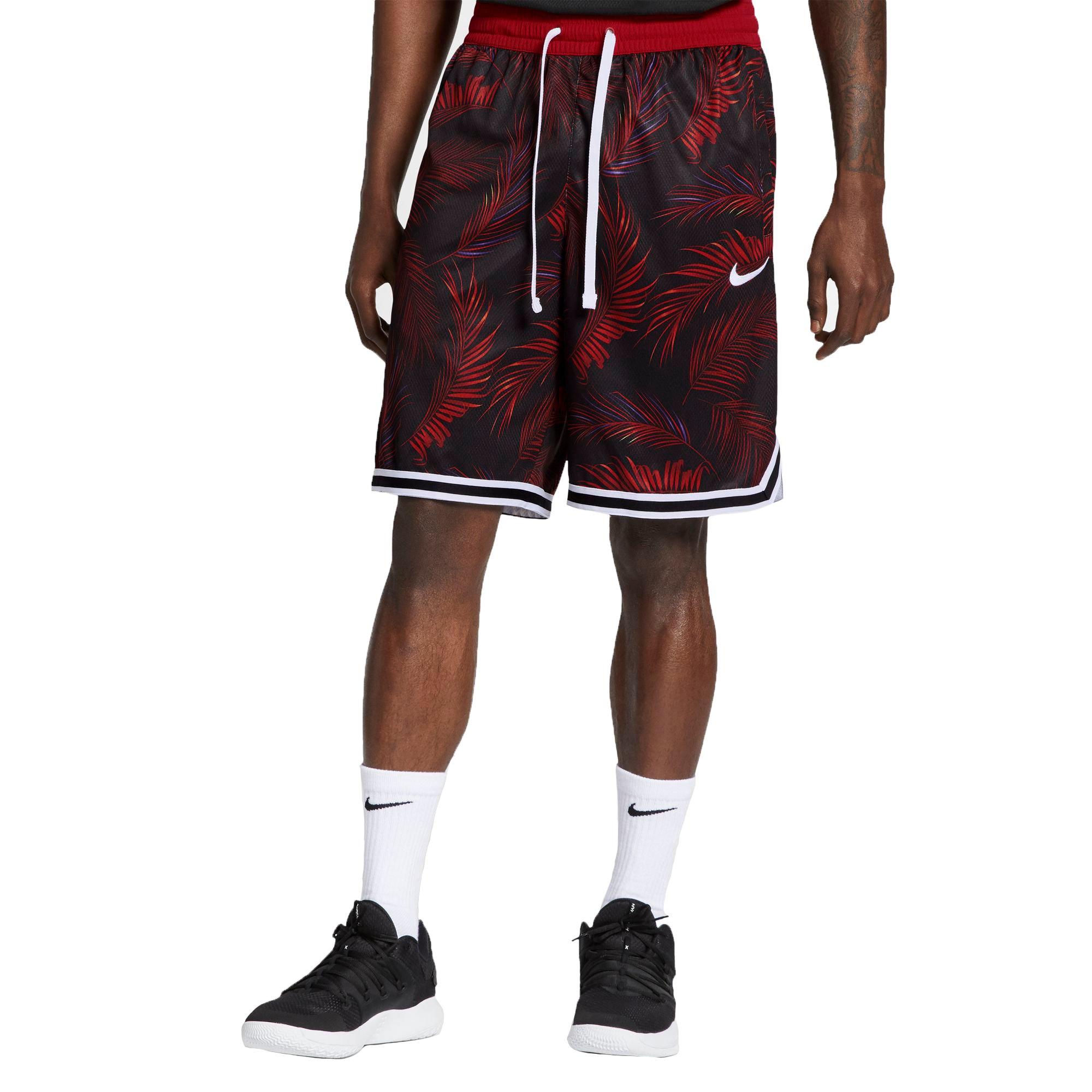 nike red basketball shorts