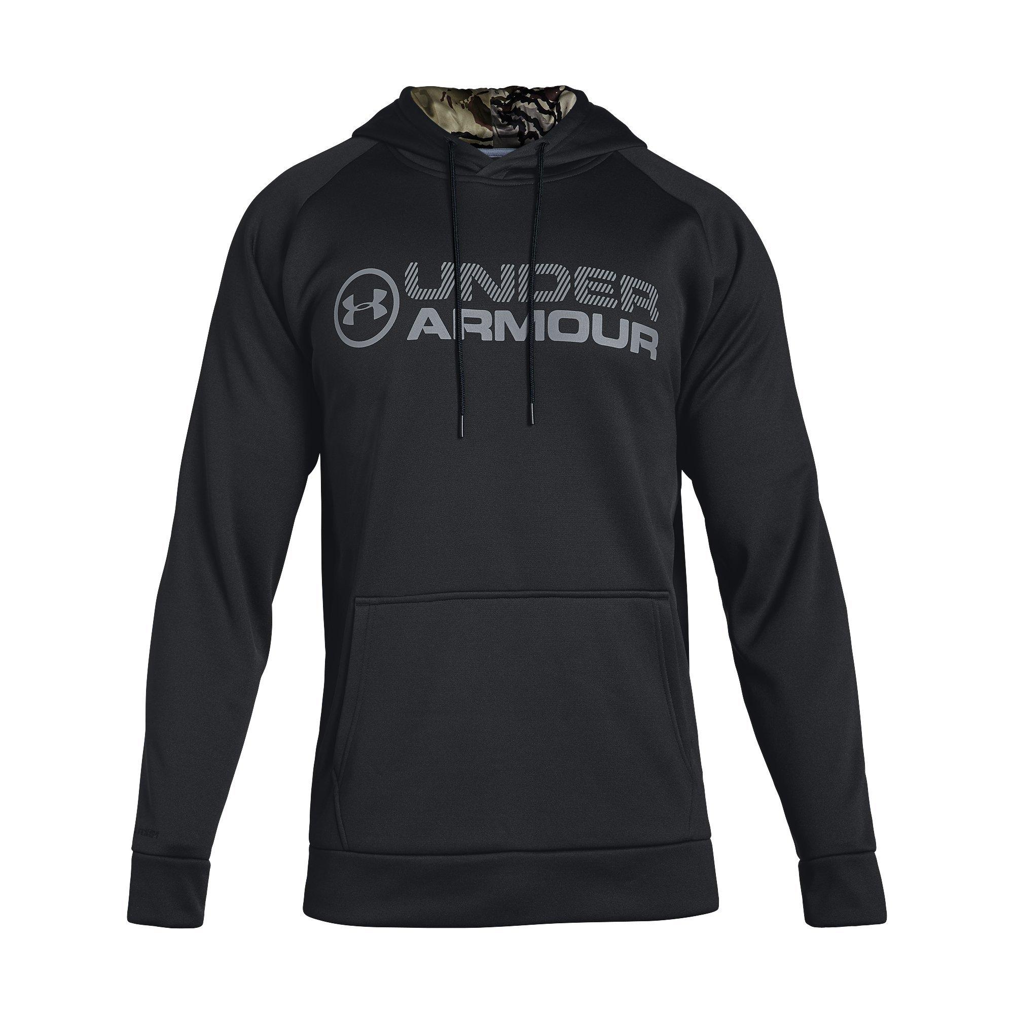 under armour men's storm armour fleece stacked hoodie