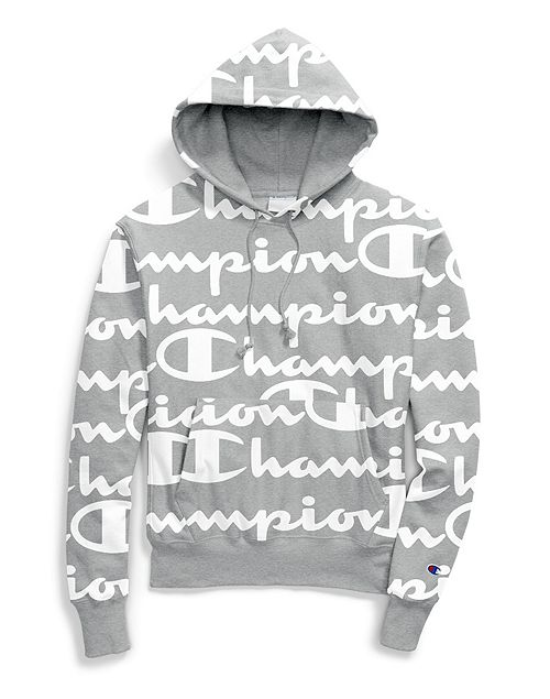 champion sweatshirt with champion written all over it