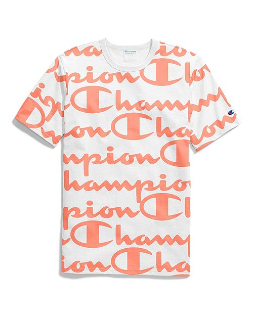 peach champion t shirt