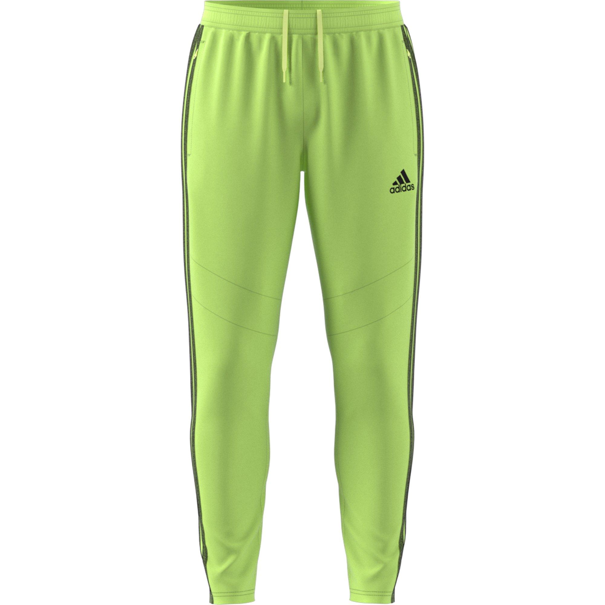 lime green adidas pants 
