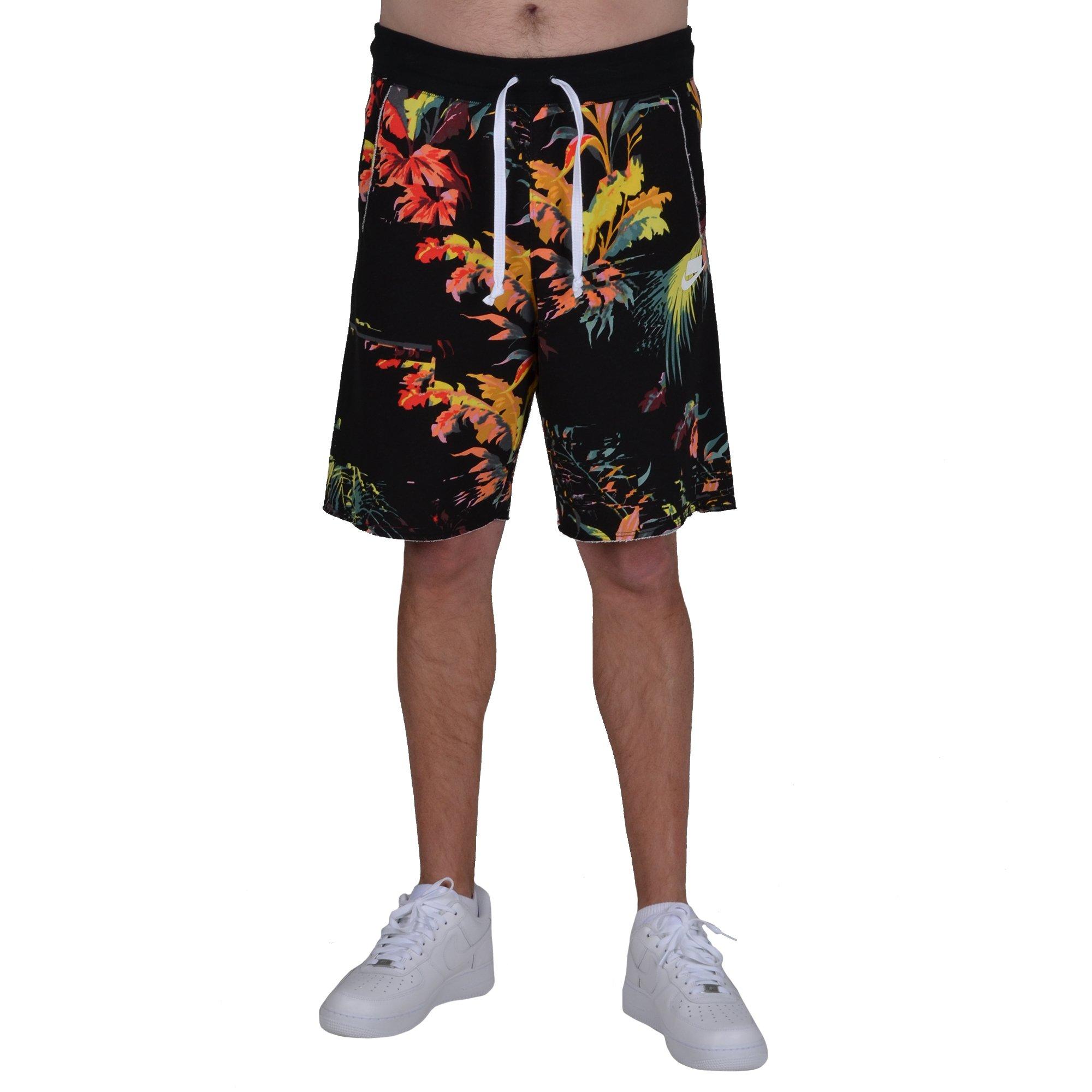 nike flower shorts