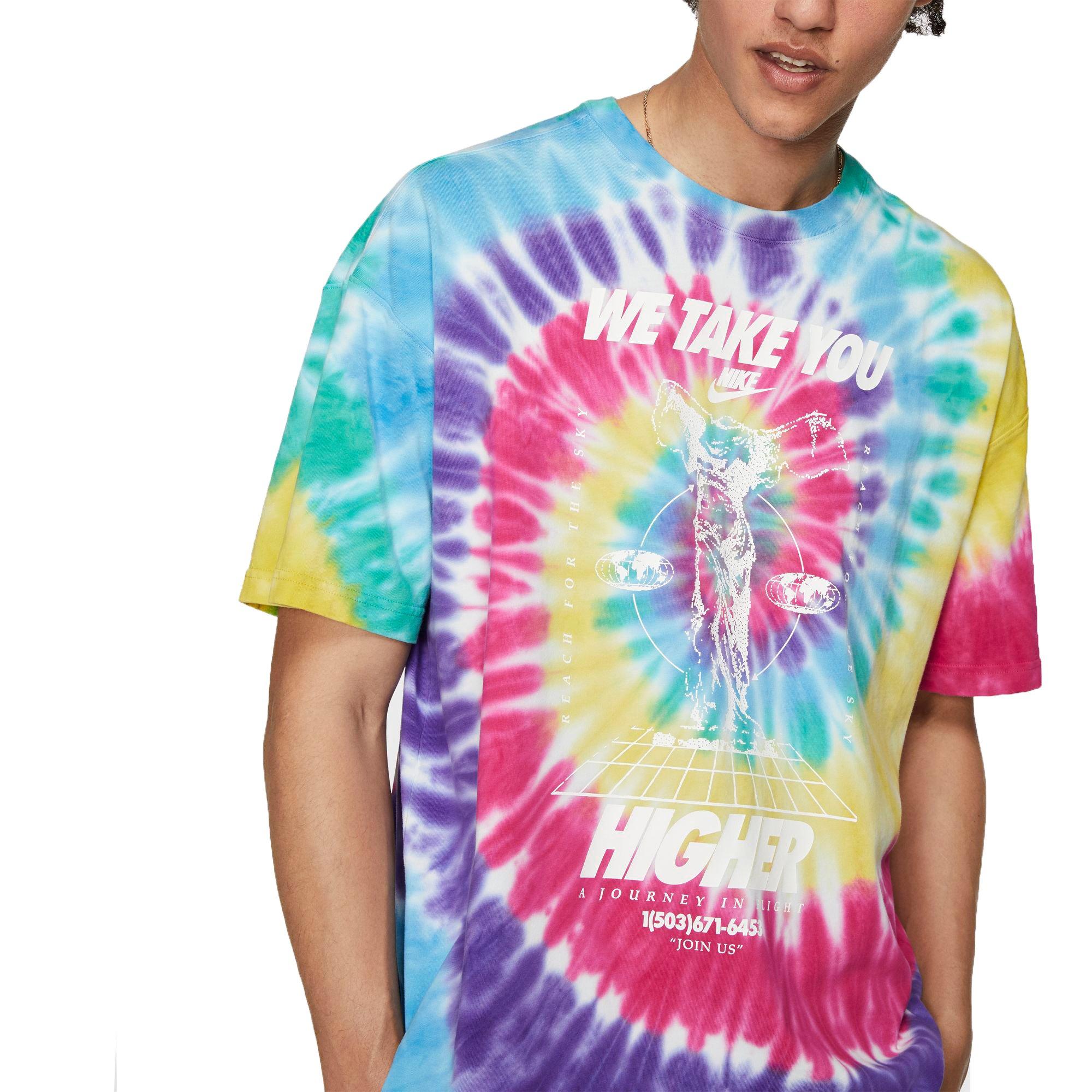 tie dye shirt nike