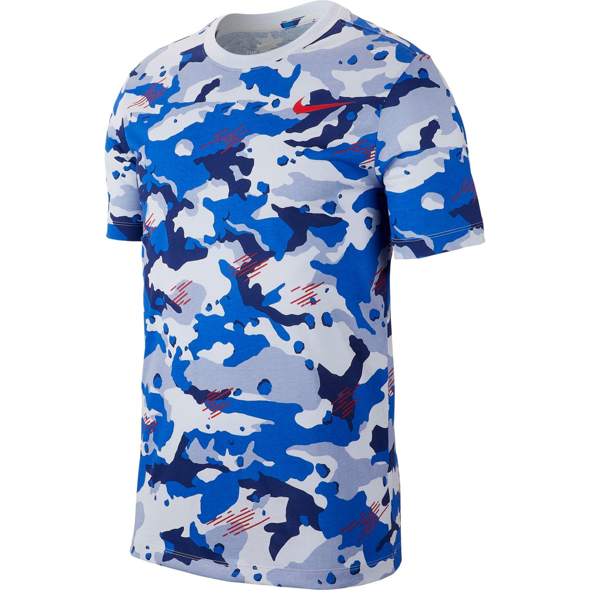 blue camo dri fit shirts