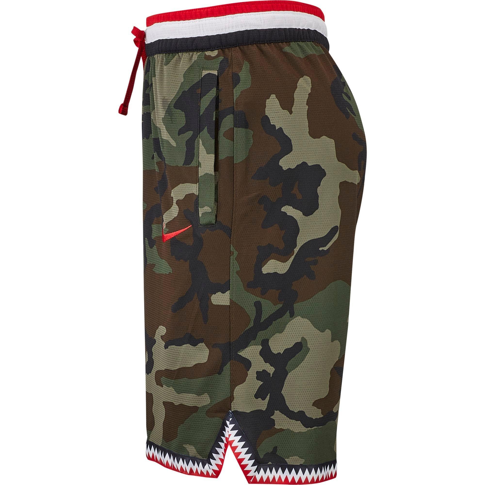 nike men's basketball dna 3.0 camo shorts