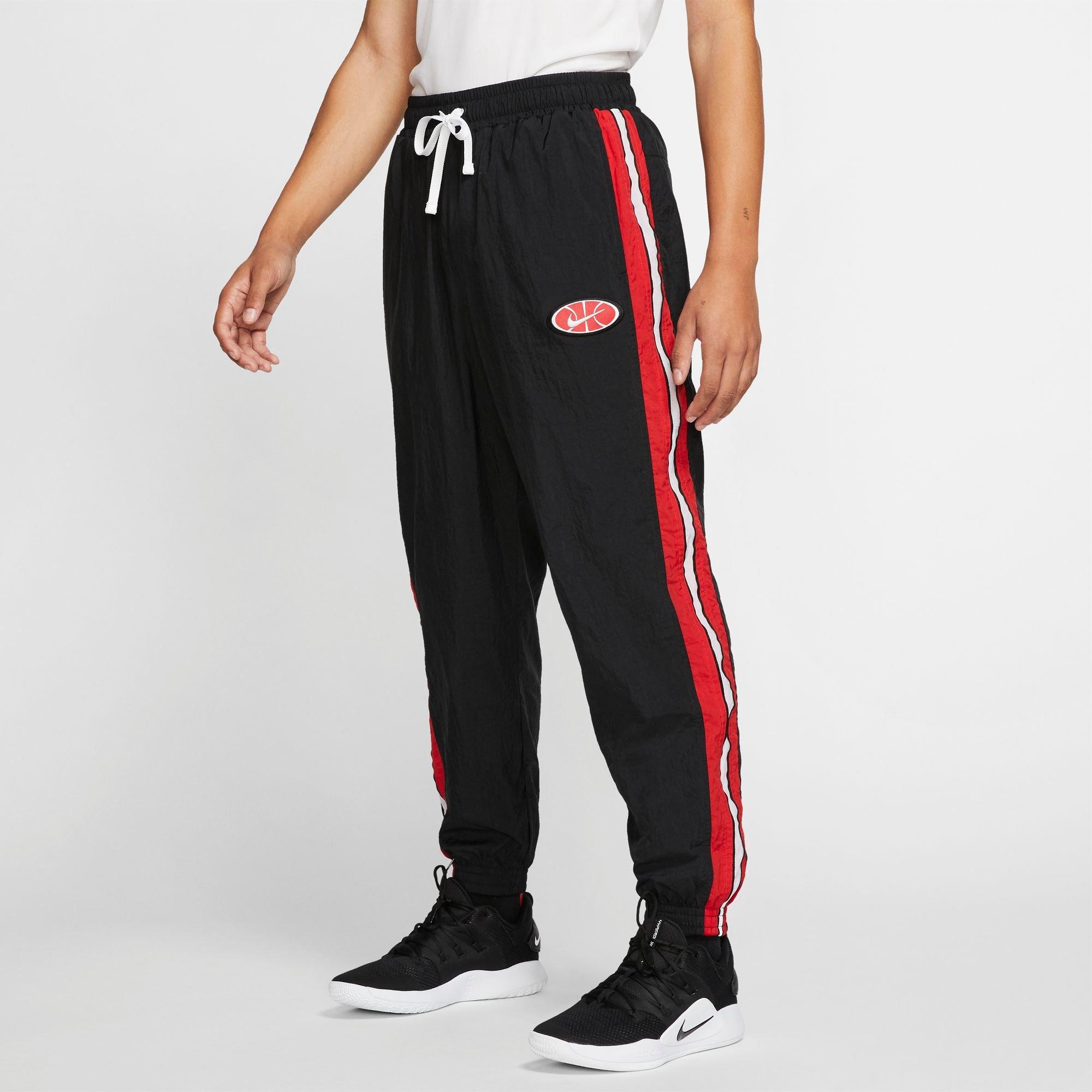 men's woven tracksuit basketball pants