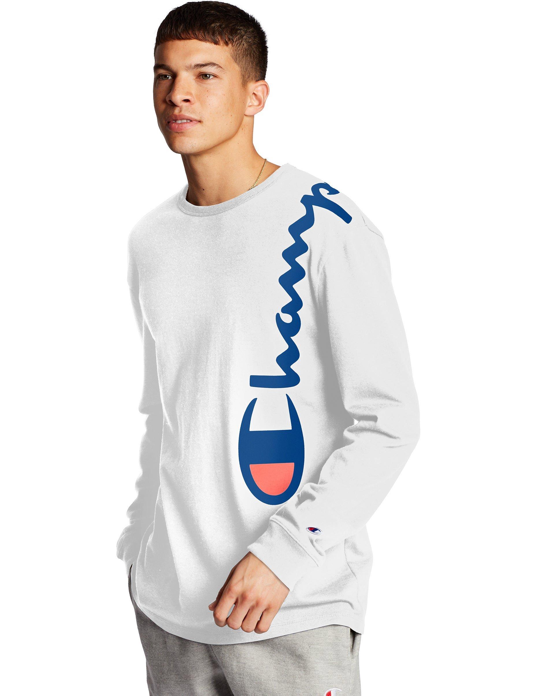 long sleeve champion shirt men