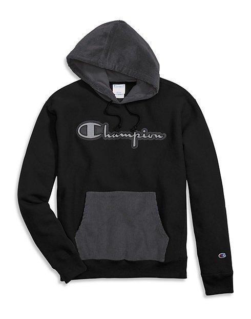 champion life men's reverse weave hoodie