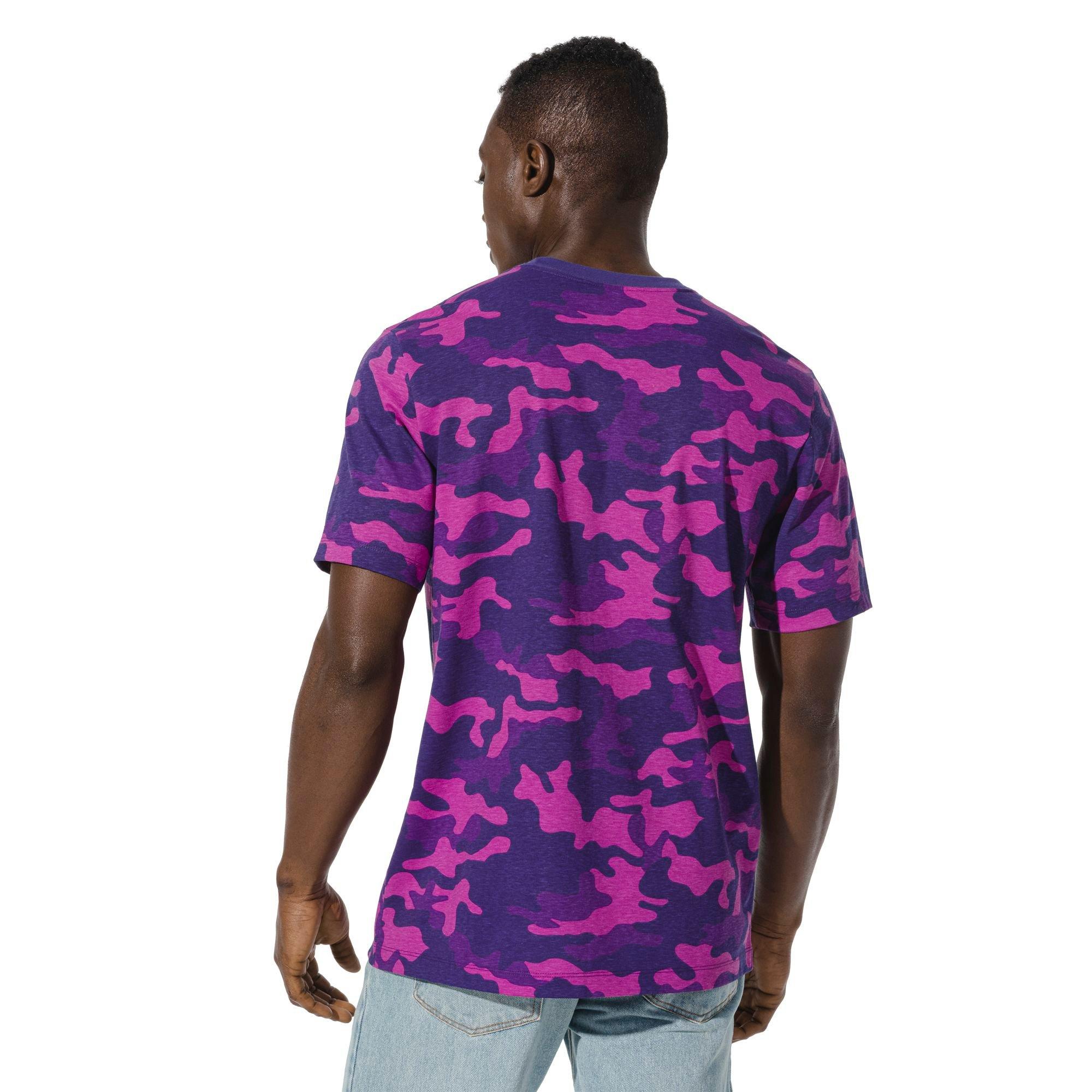 purple camo foams shirt