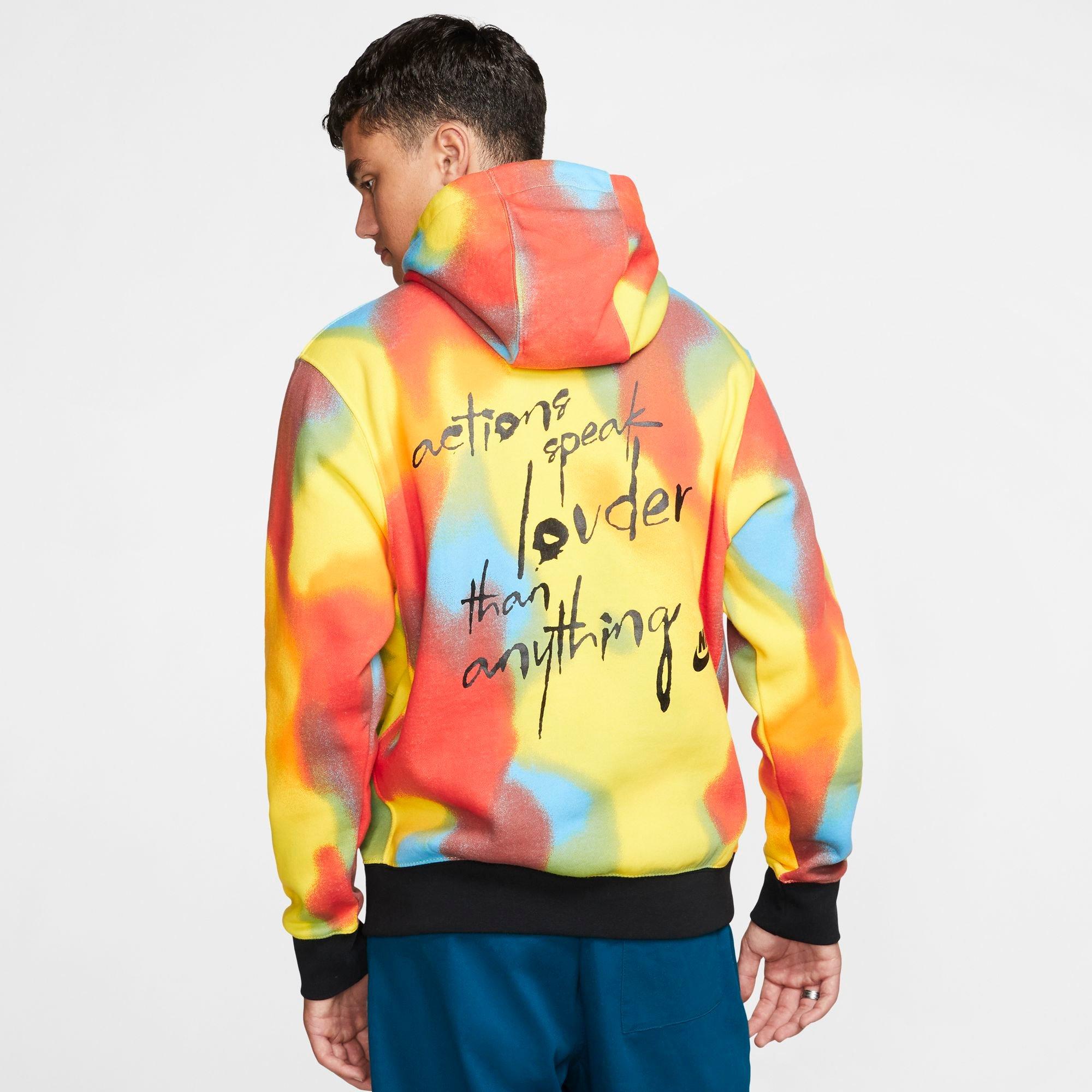 nike tie dye hoodie lebron