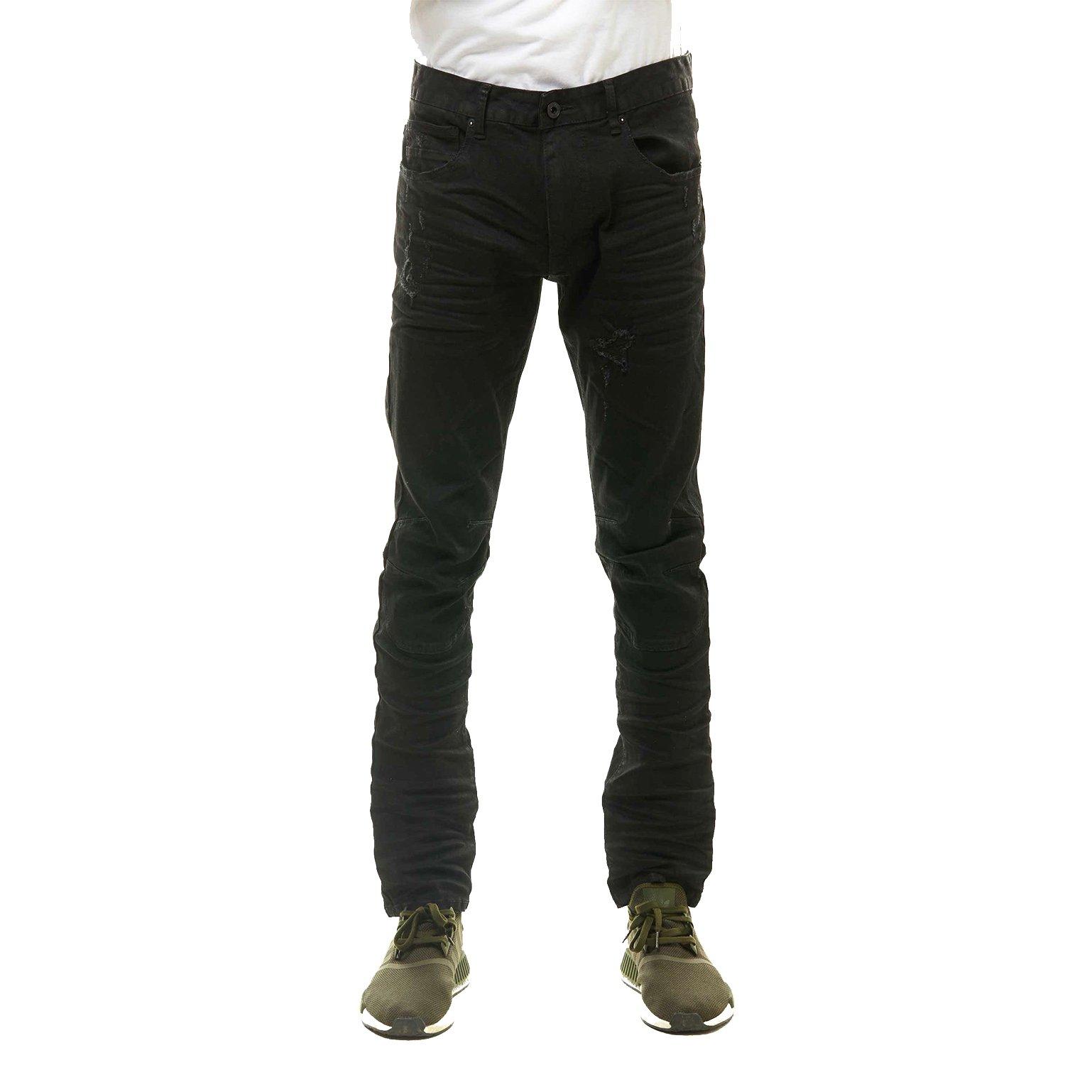 white smoke rise jeans