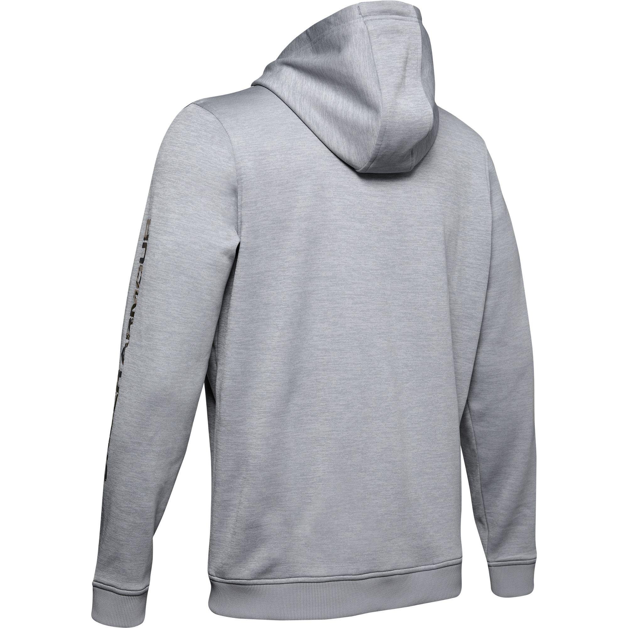 under armour men's hunt armour fleece hoodie