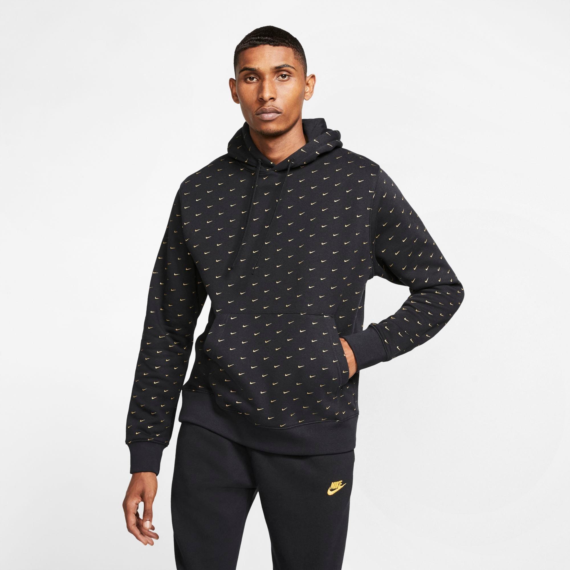 nike swoosh graphic sweatshirt