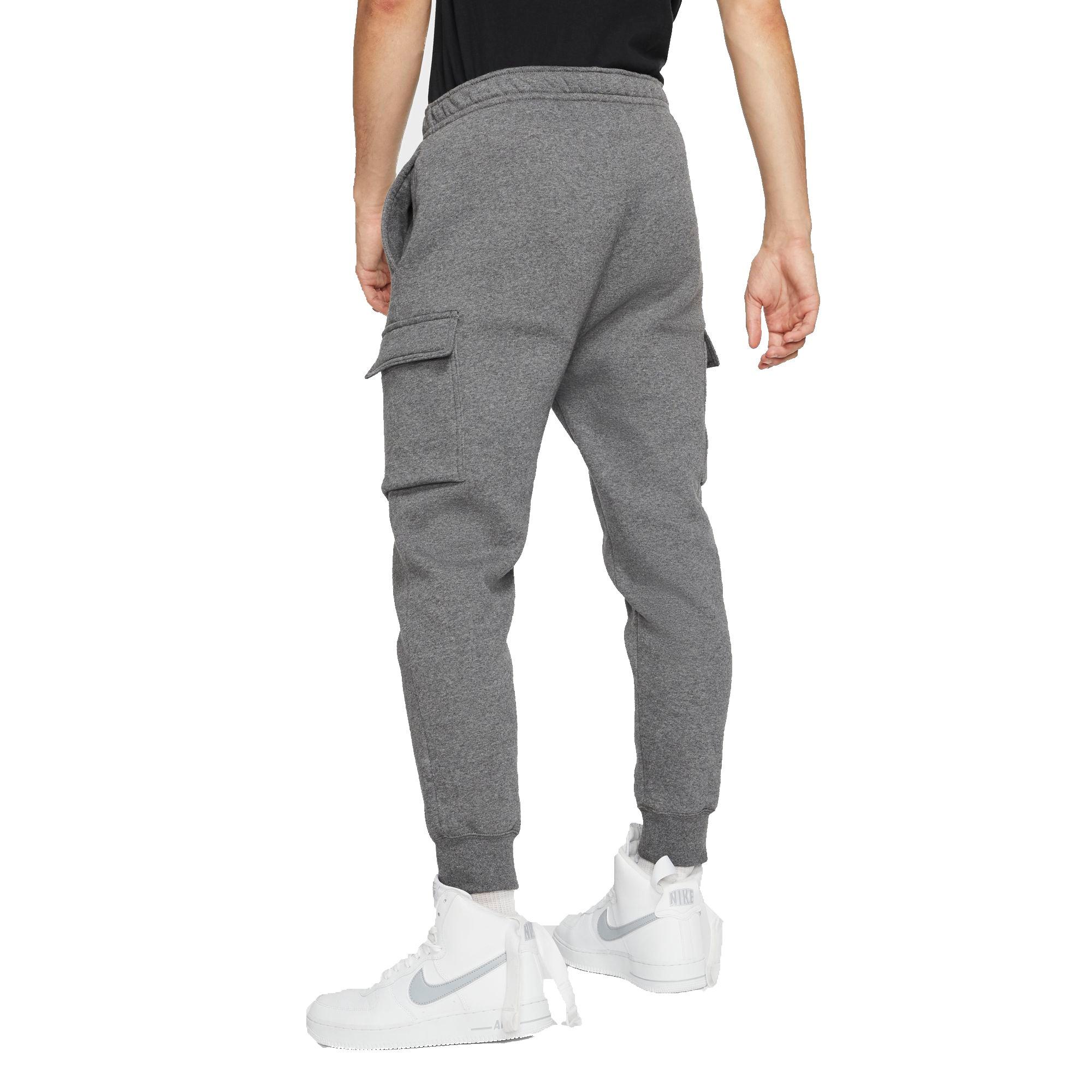 nike men's classic fleece cargo pants