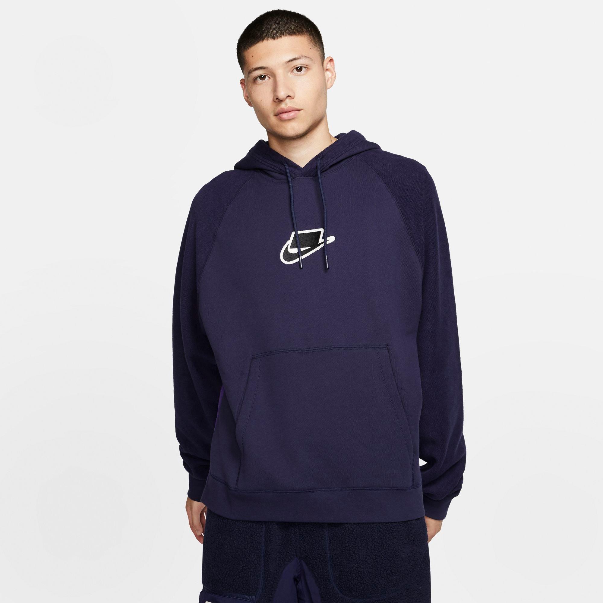 nike pullover hoodie purple