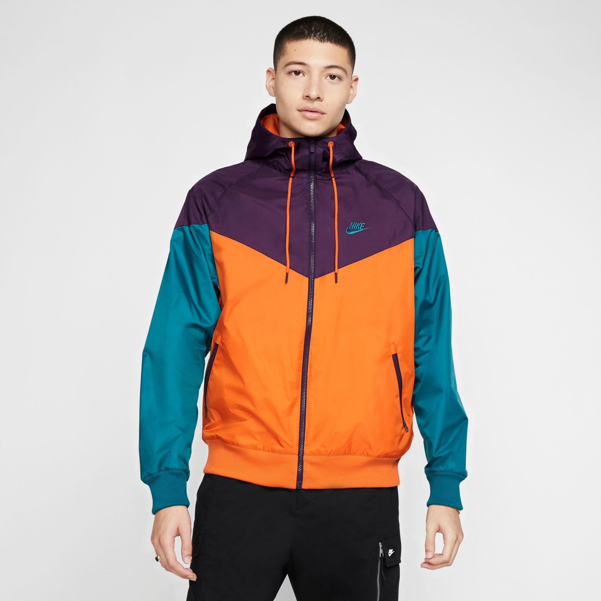 nike orange windrunner