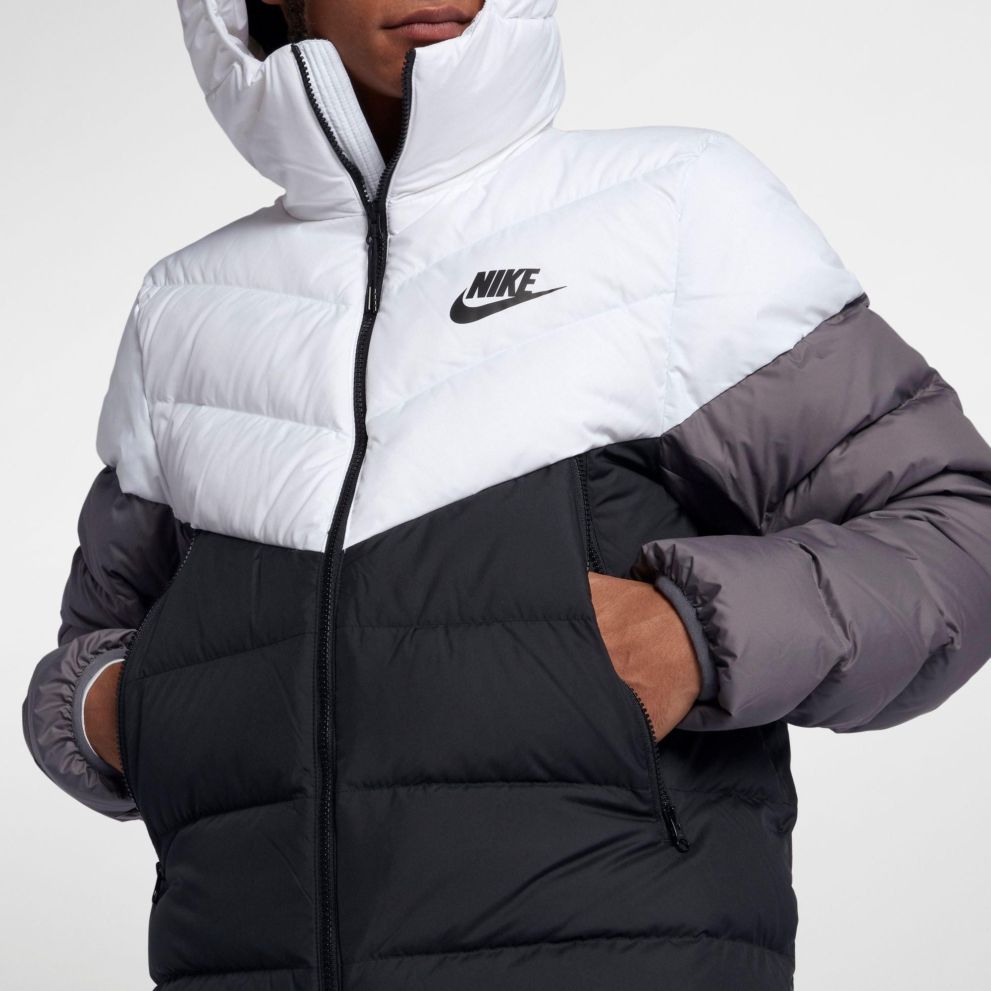 nike men's sportswear windrunner down jacket