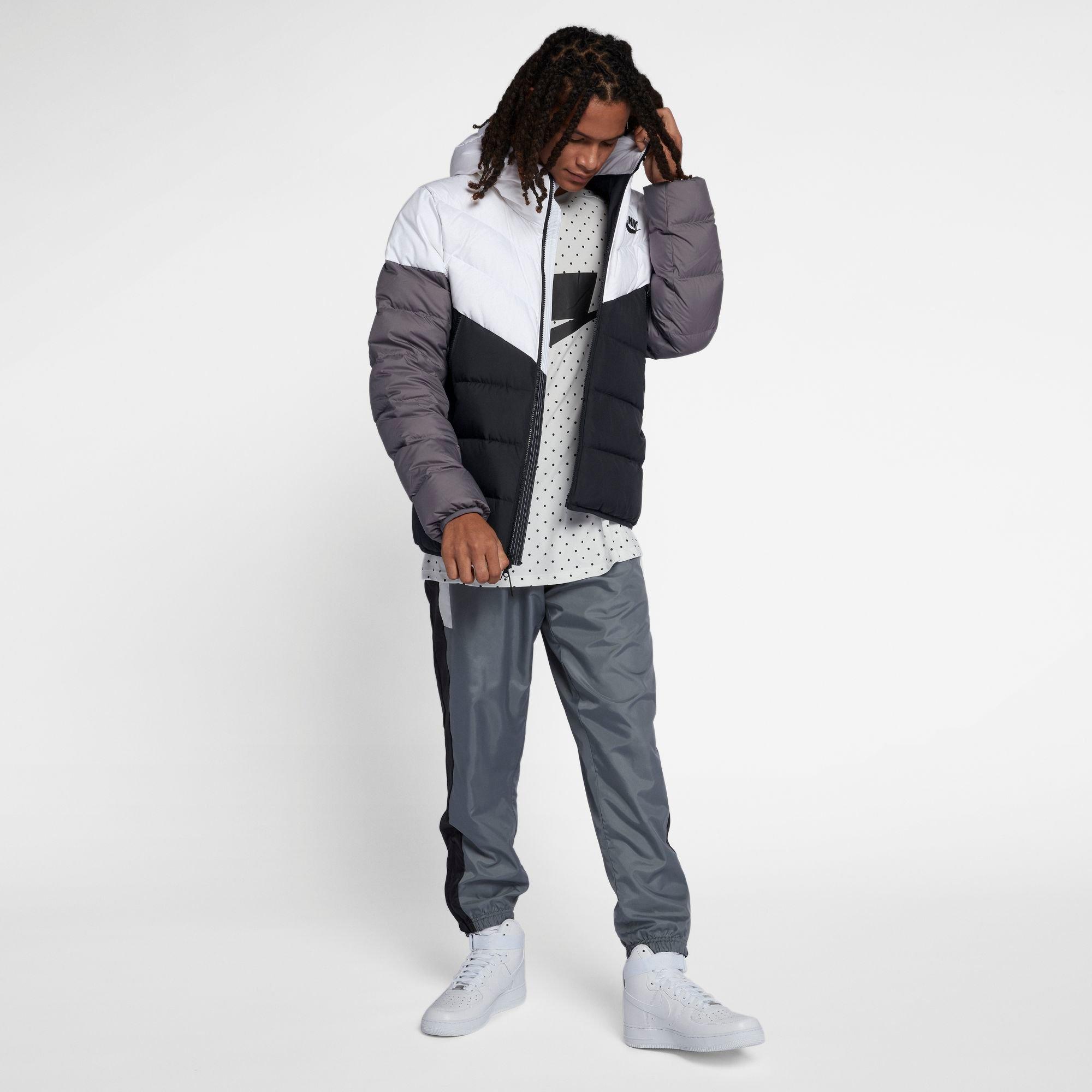 nike men's sportswear windrunner down jacket