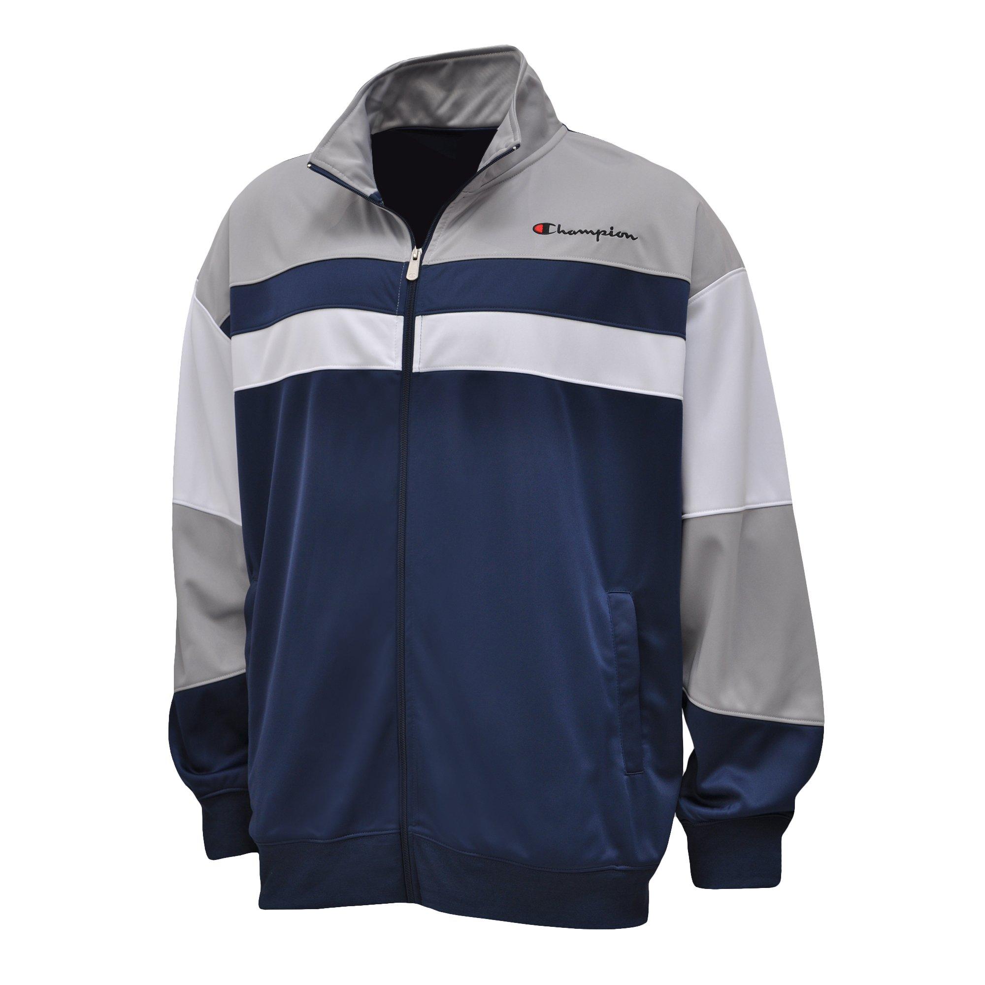 champion jacket mens navy