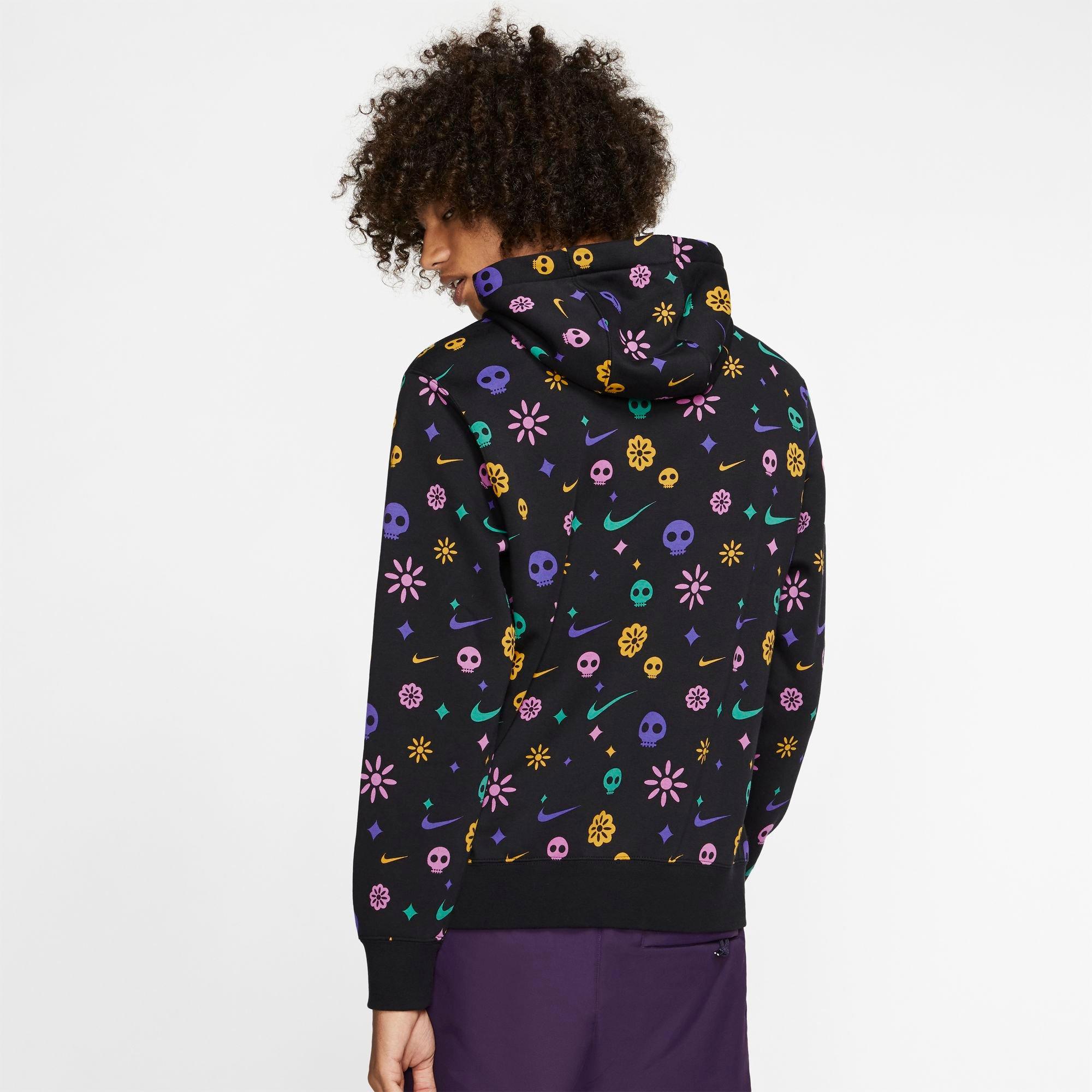 nike skull hoodie