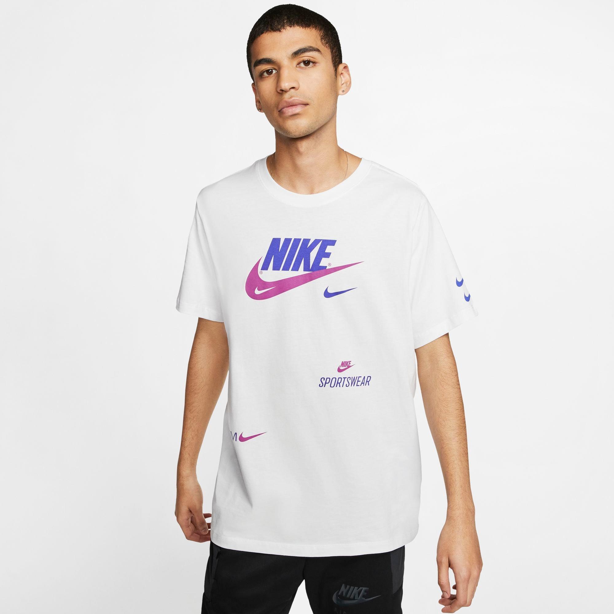 nike overbranded t shirt