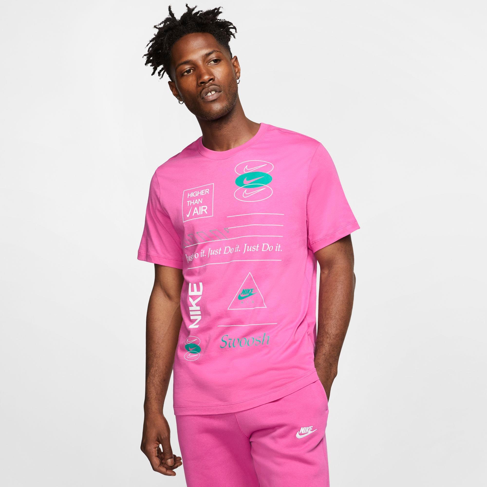 nike overbranded shirt