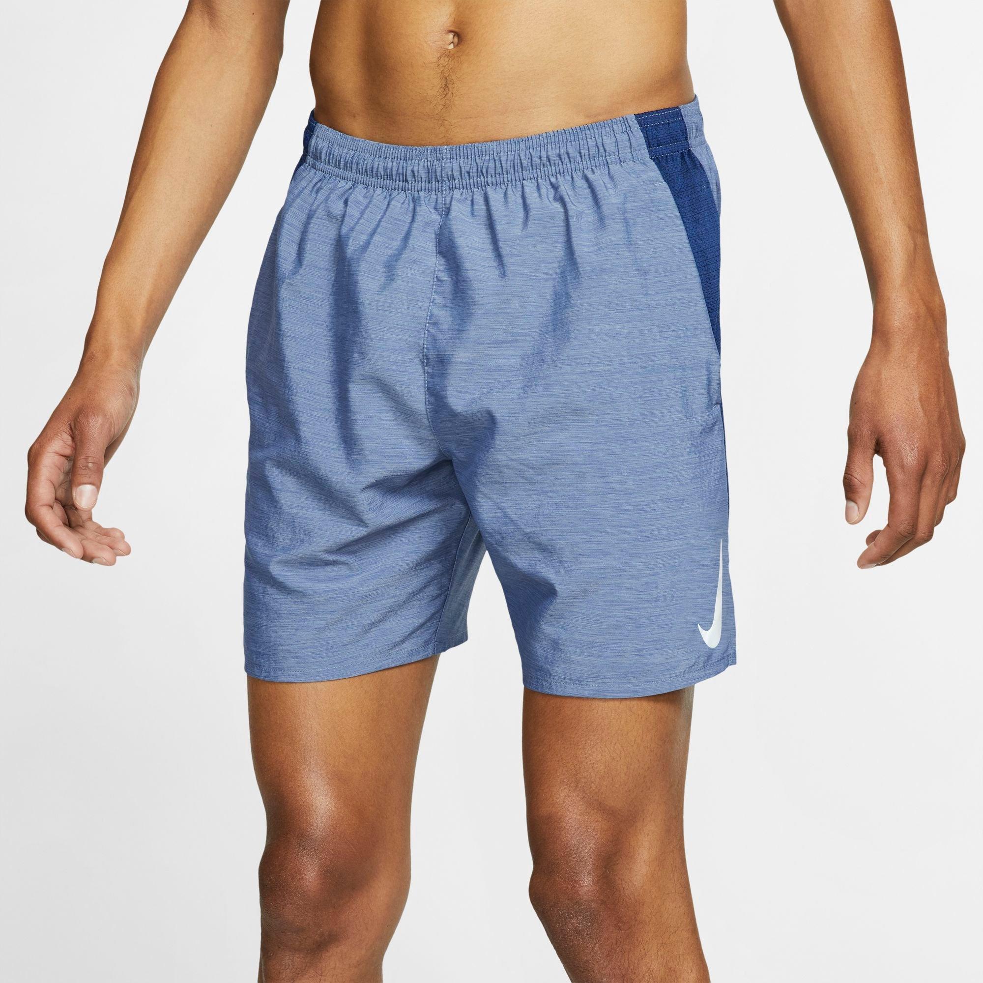 nike challenger shorts blue