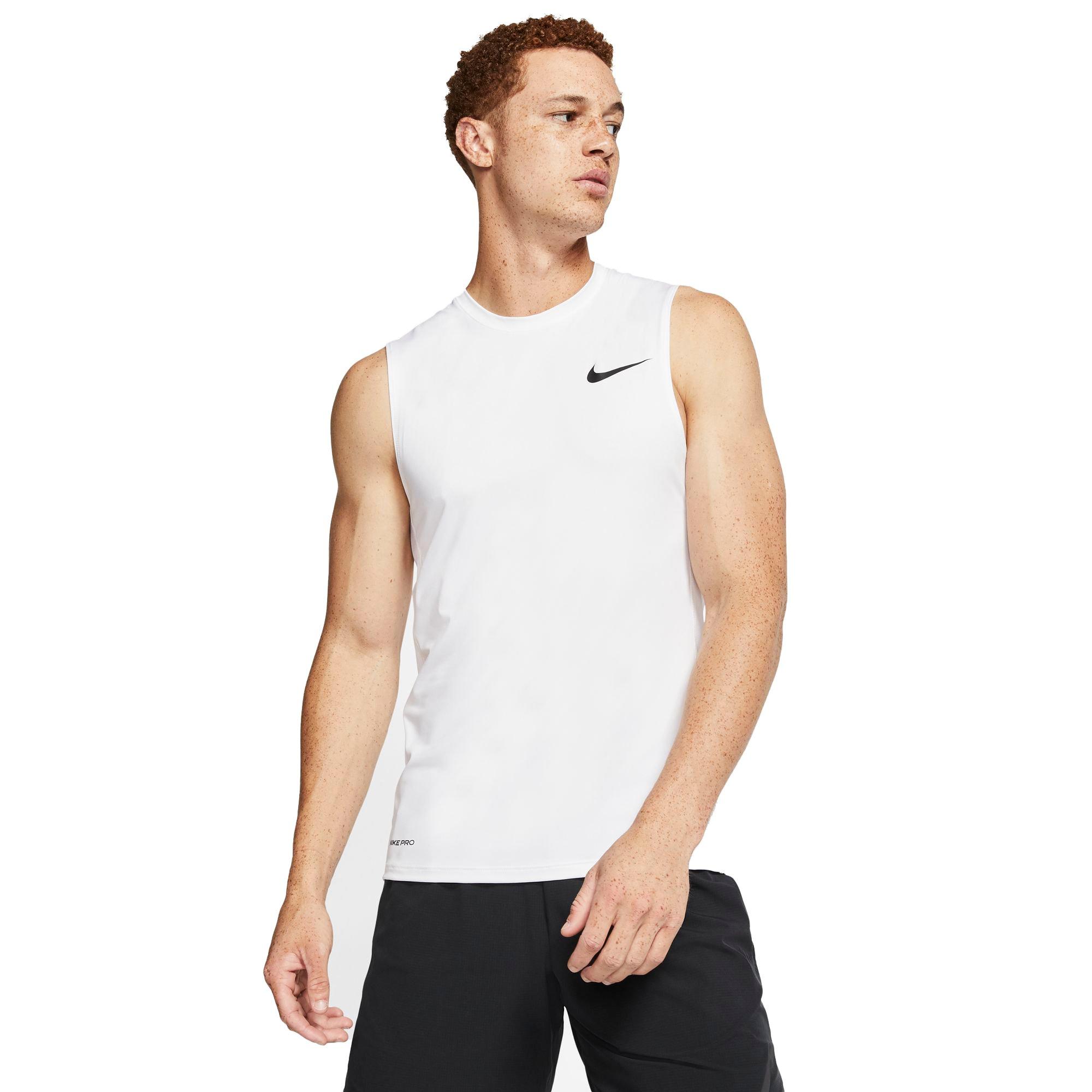 nike pro men's sleeveless training shirt