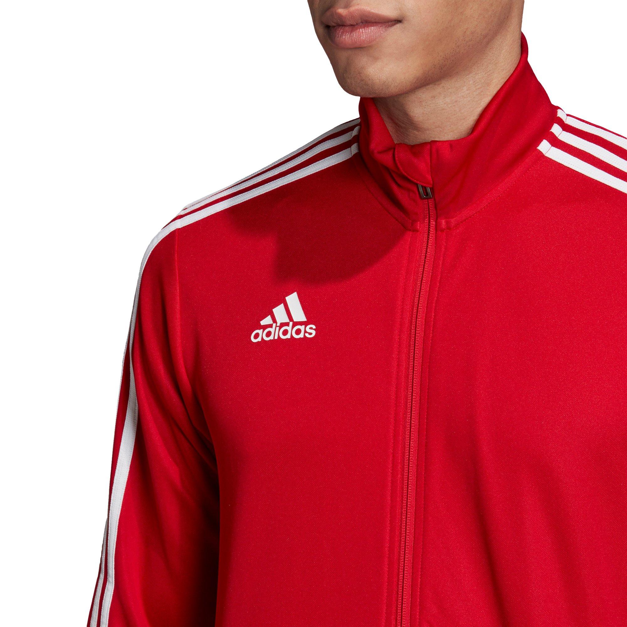 adidas tiro jacket red