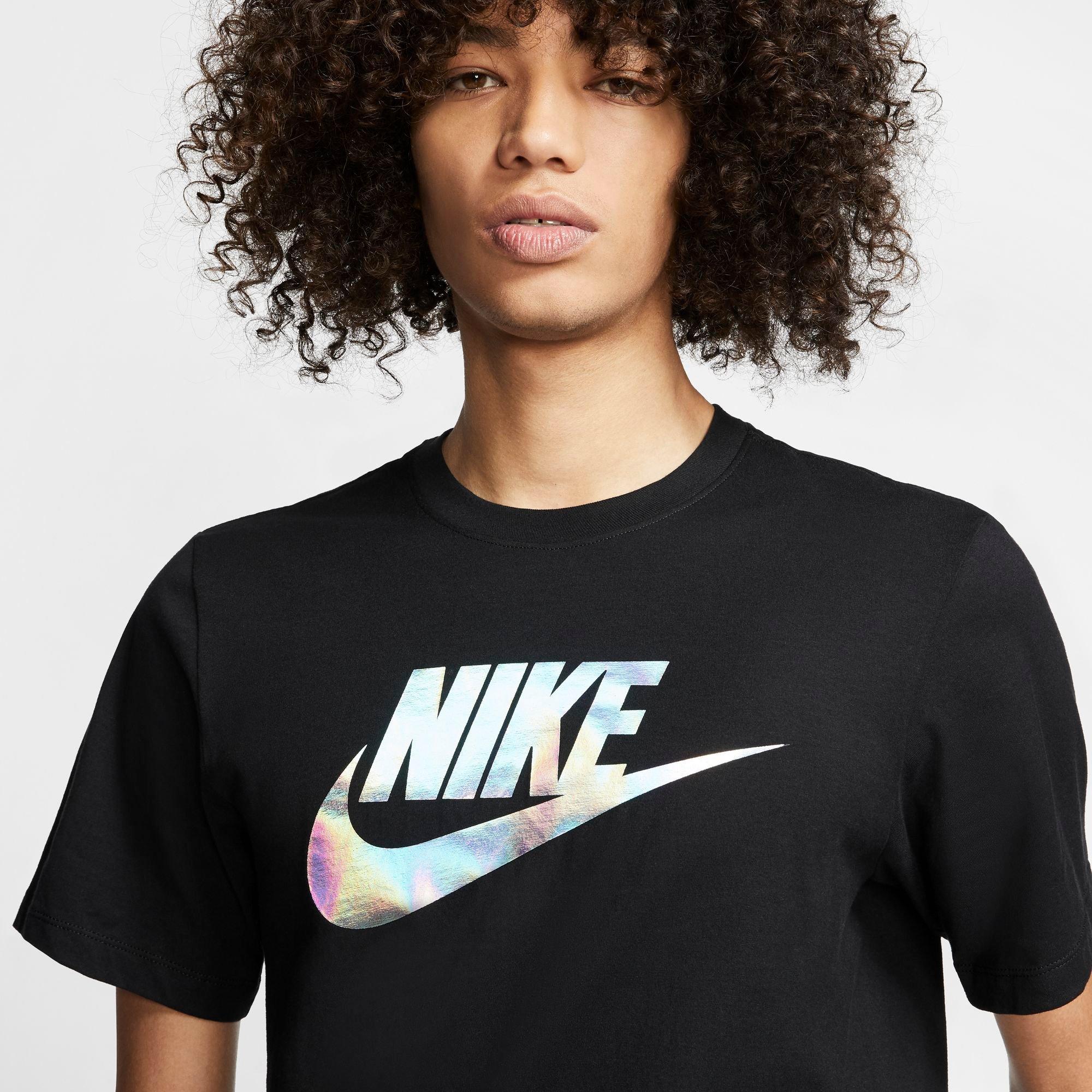 iridescent nike shirt