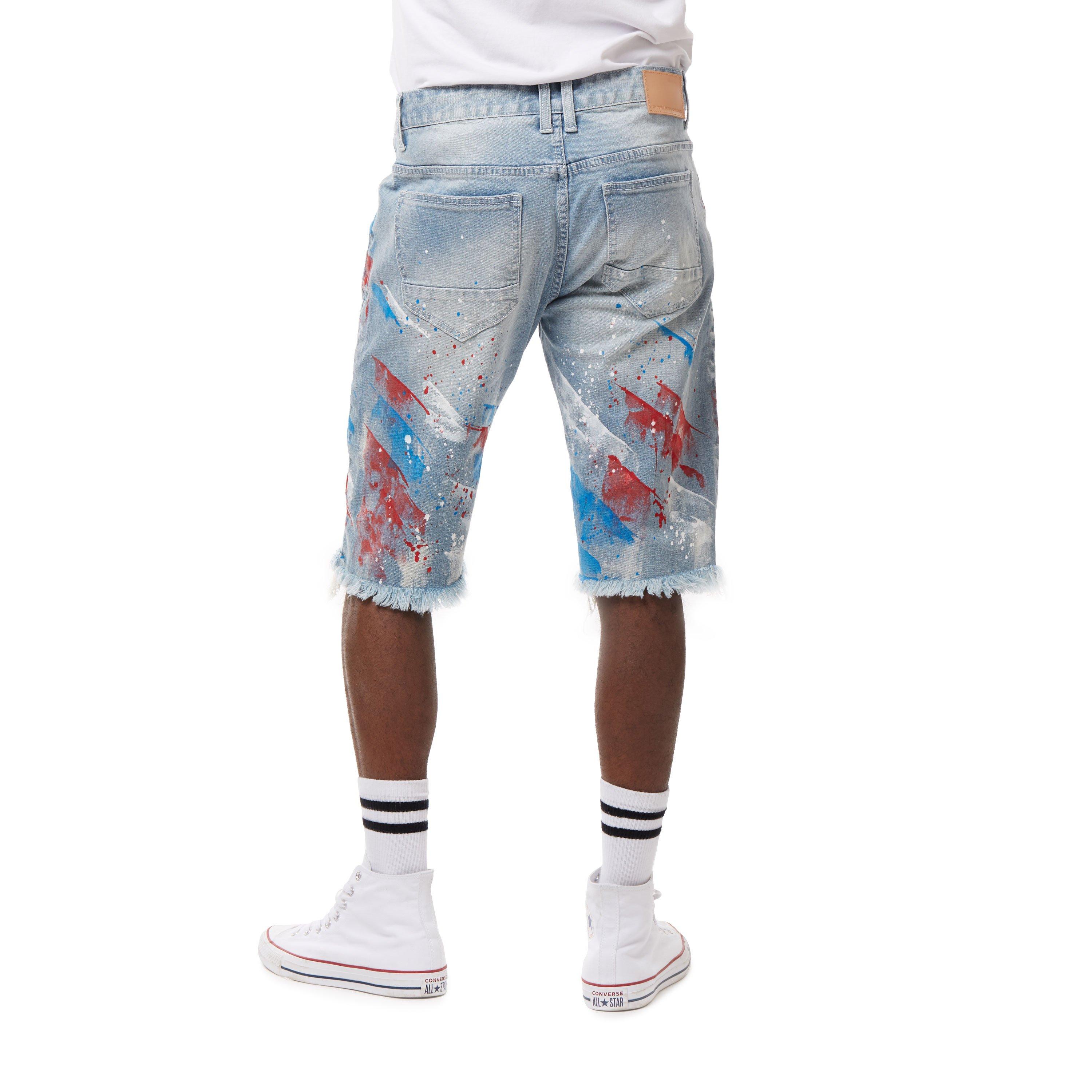 smoke rise jean shorts