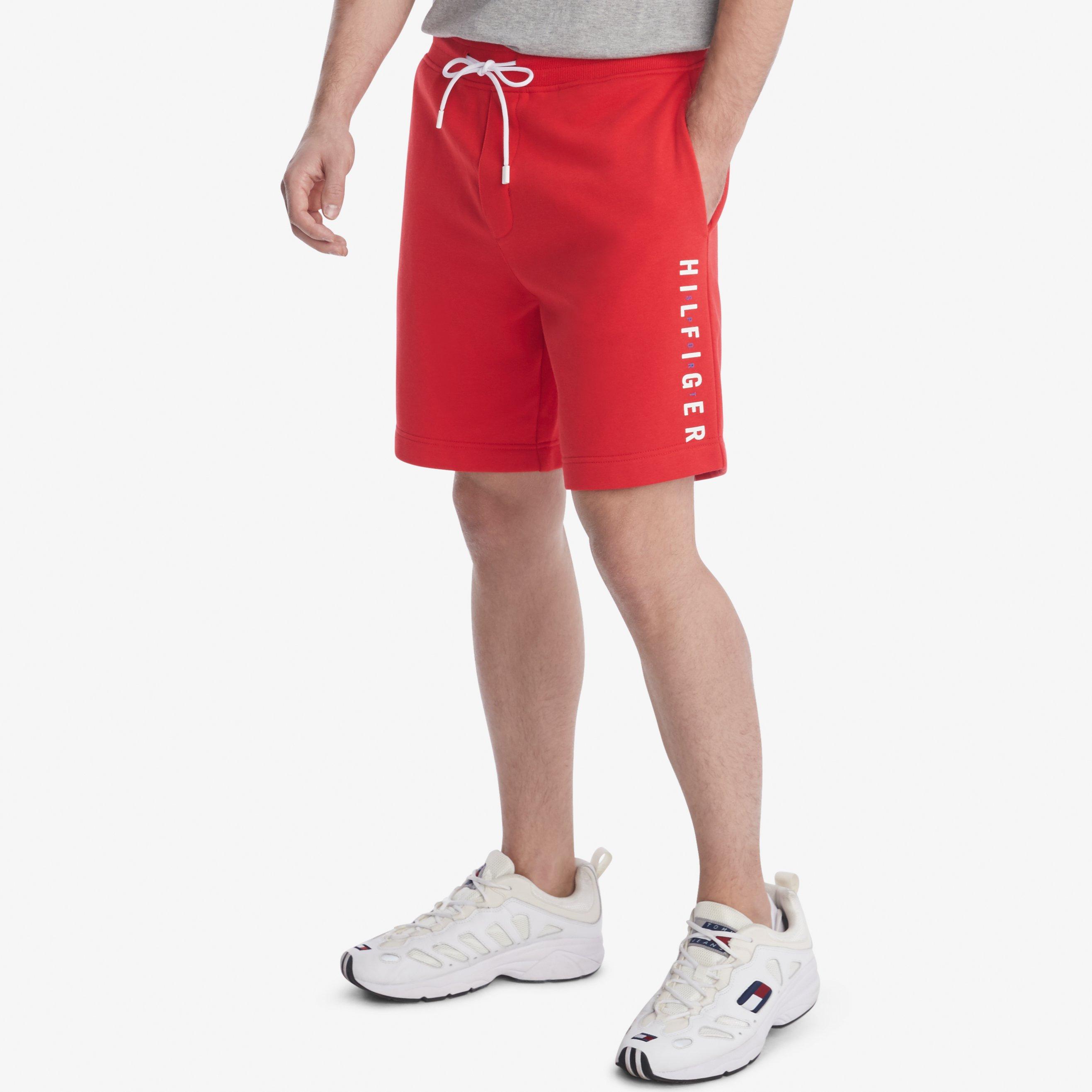 tommy hilfiger men's fleece shorts